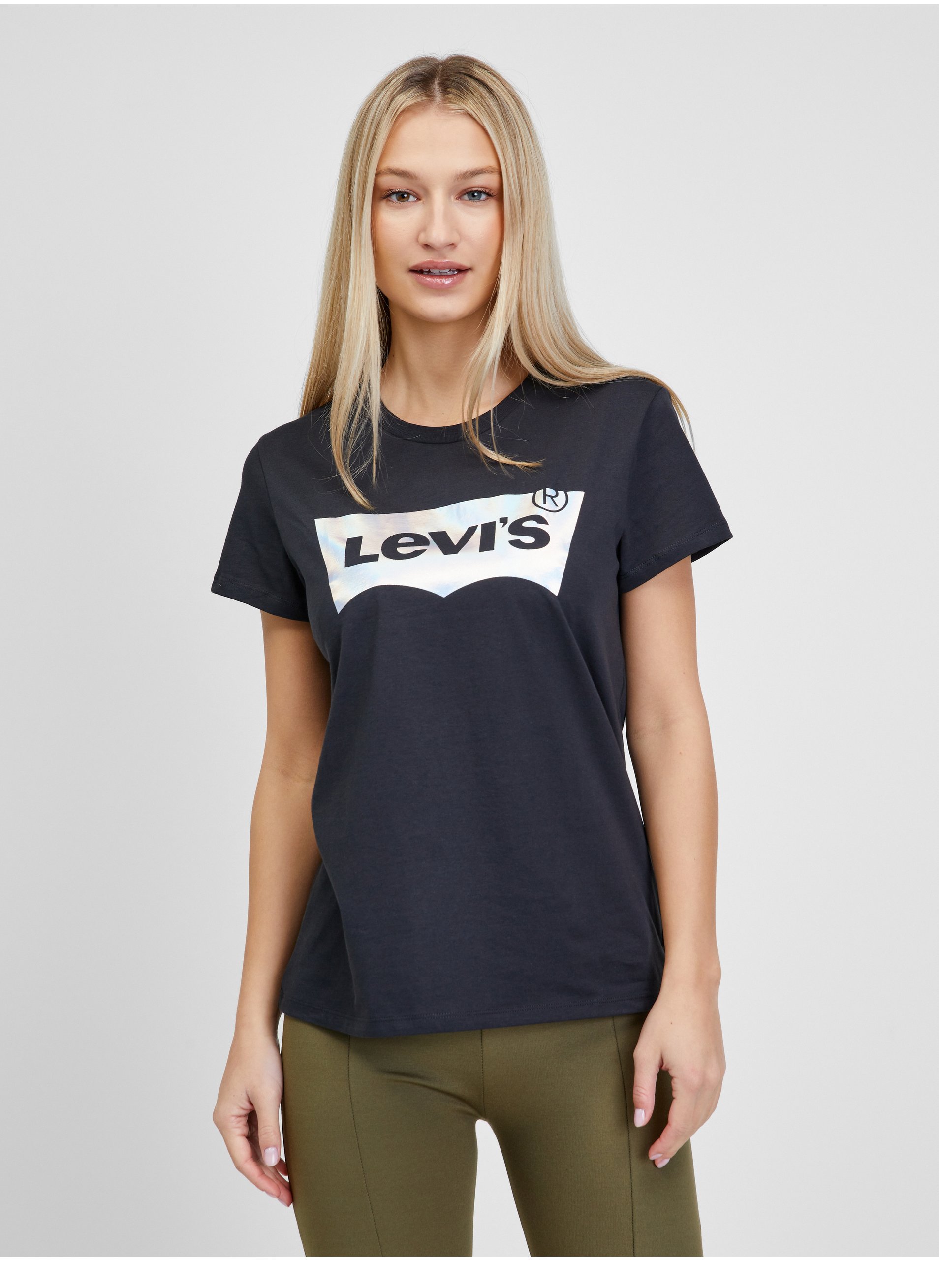 E-shop Tmavě modré dámské tričko Levi's®