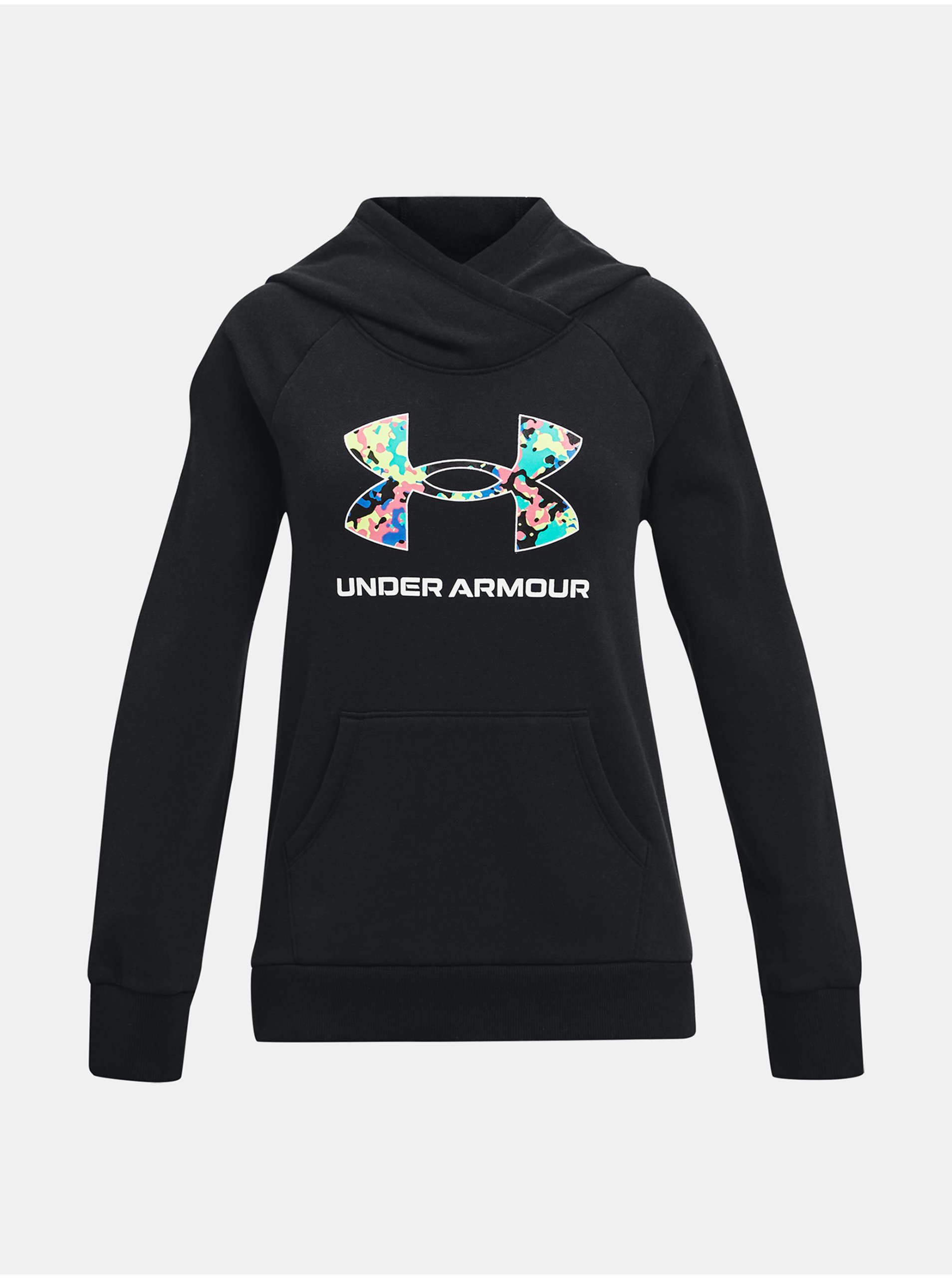 Levně Mikina Under Armour Rival Logo Hoodie - černá