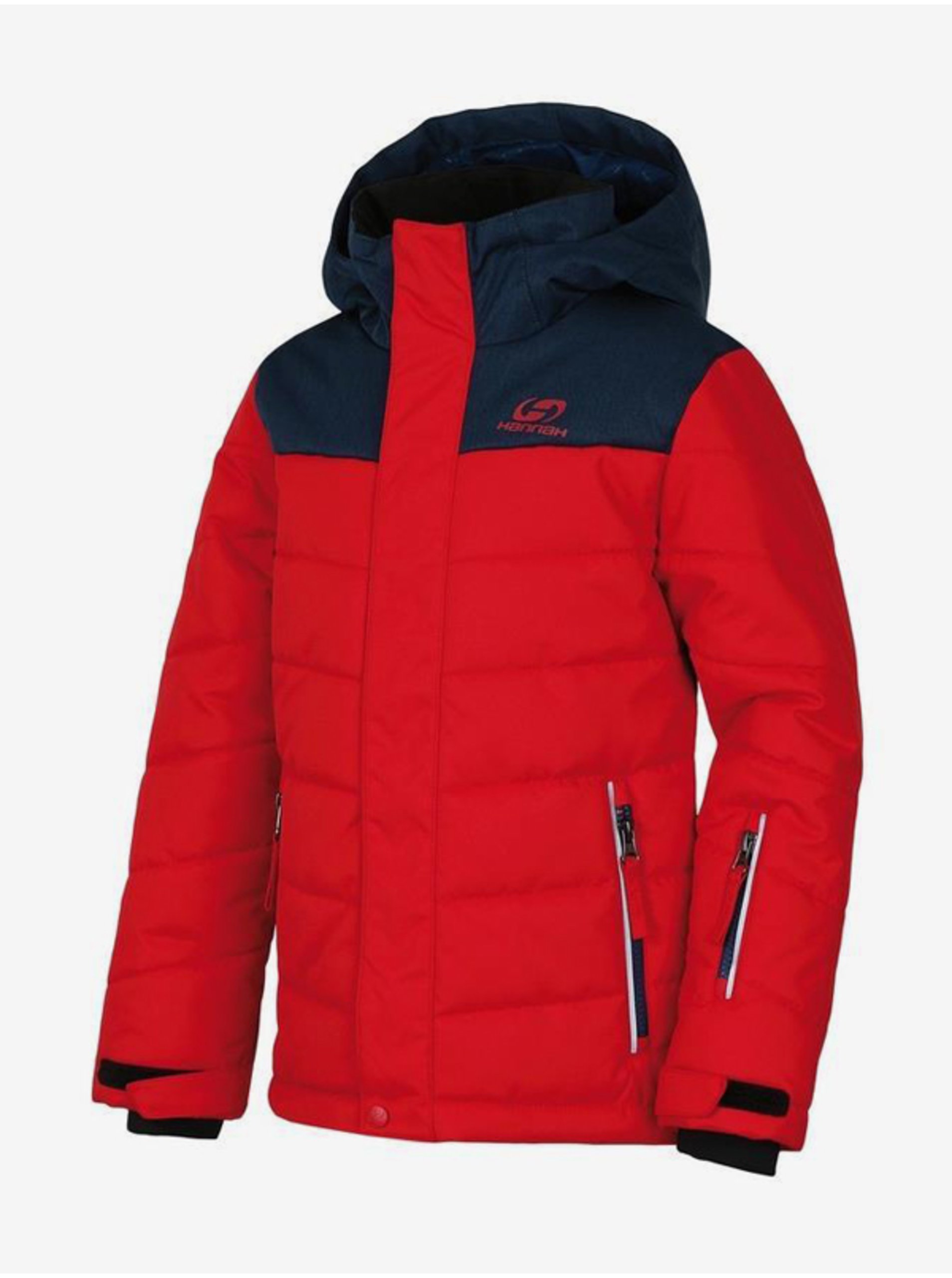 Lacno Červená chlapčenská zimná bunda Hannah