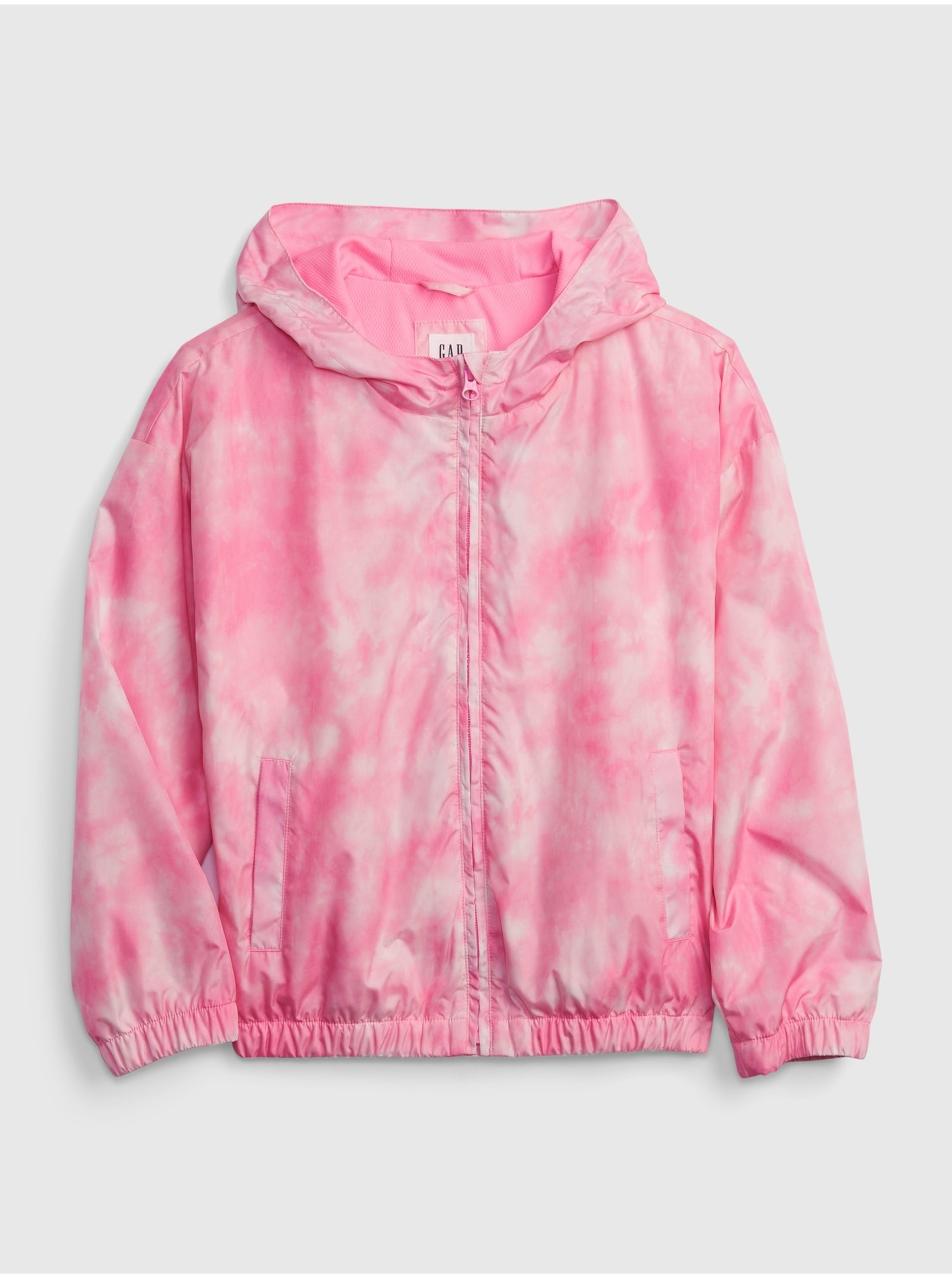 E-shop Růžová holčičí bunda lehká GAP