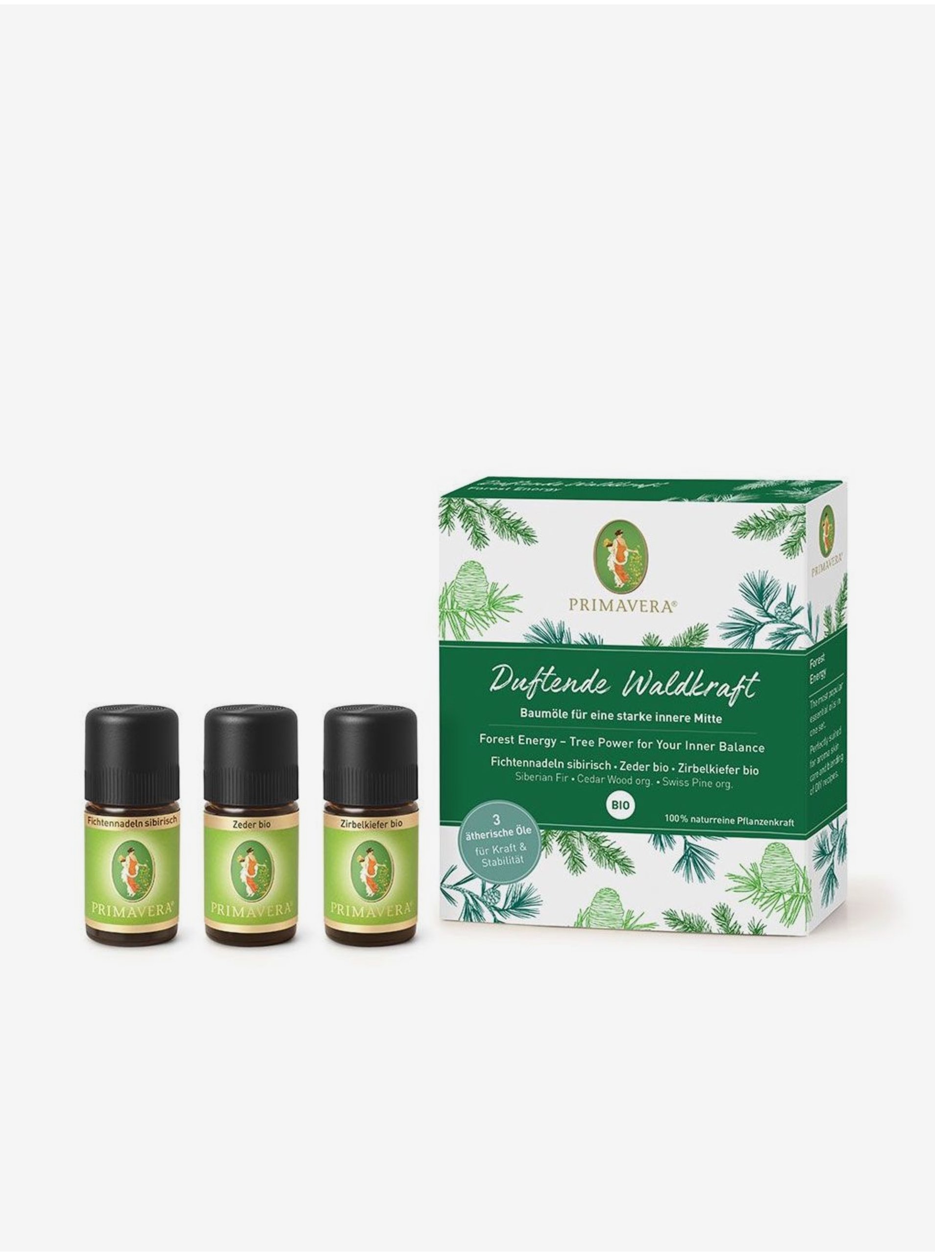 Levně Sada tří éterických olejů Primavera Forest energy ( 3 x 5 ml )