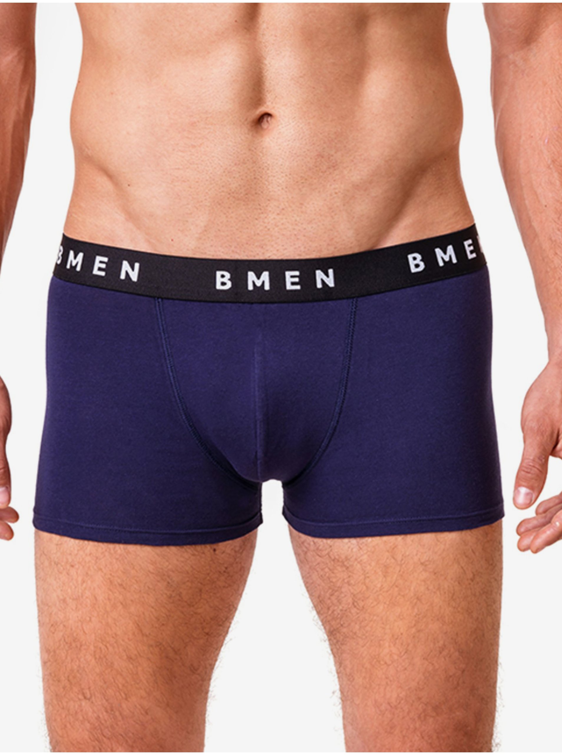 E-shop Tmavomodré pánske boxerky Bellinda BOXER ORIGINALS