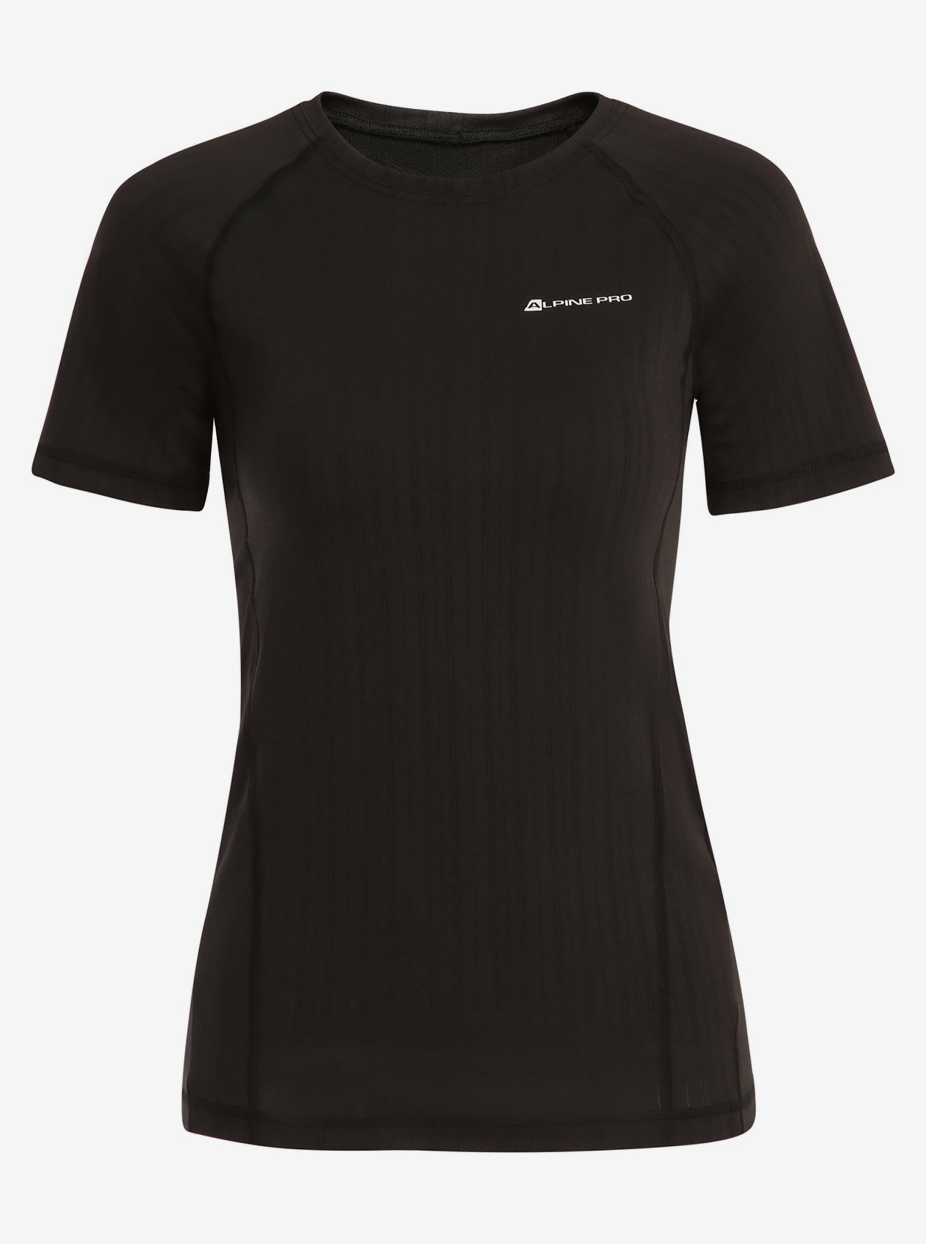 Levně Dámské rychleschnoucí tričko ALPINE PRO CORPA černá