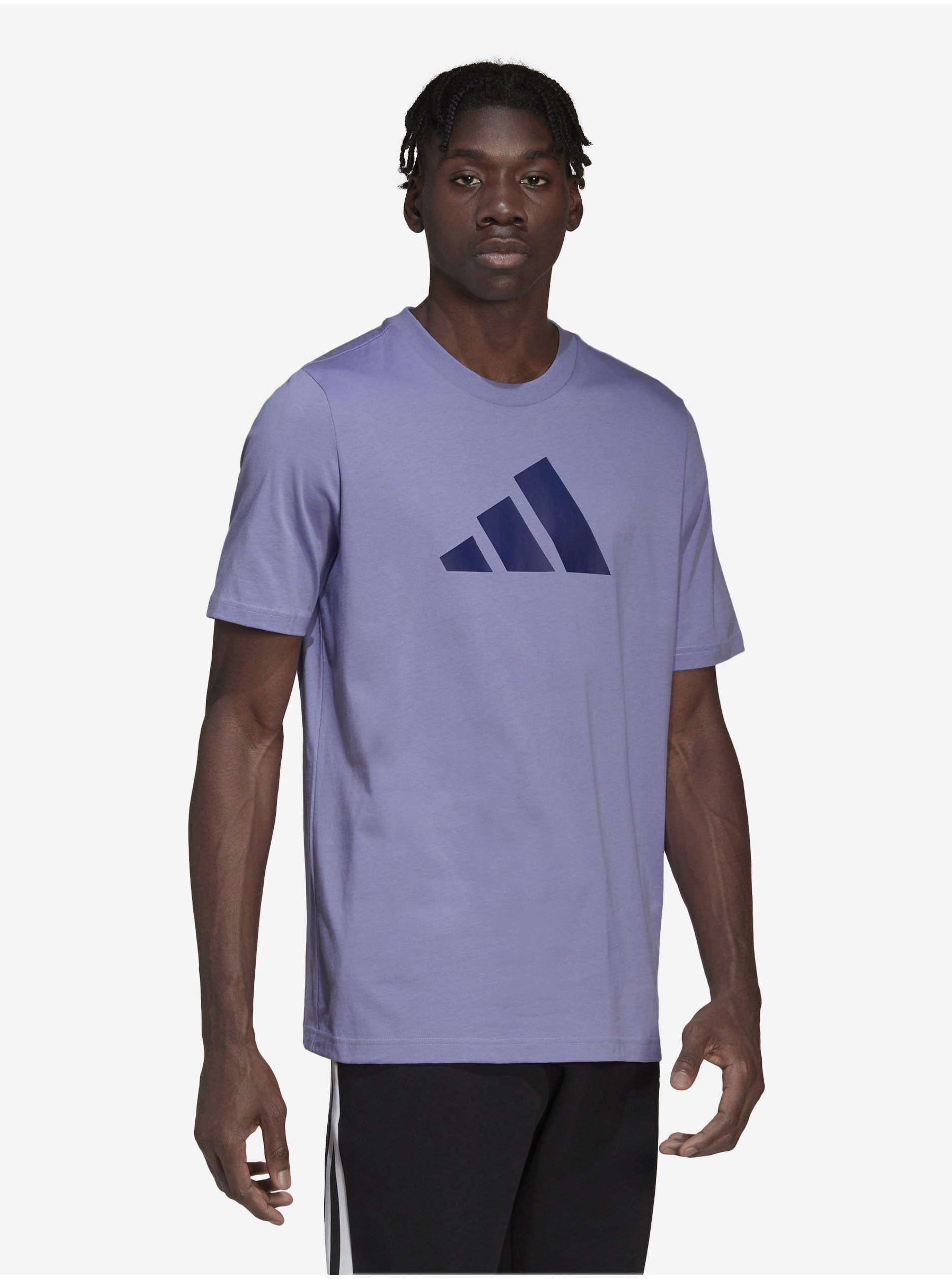 E-shop Tričká pre mužov adidas Performance - svetlofialová