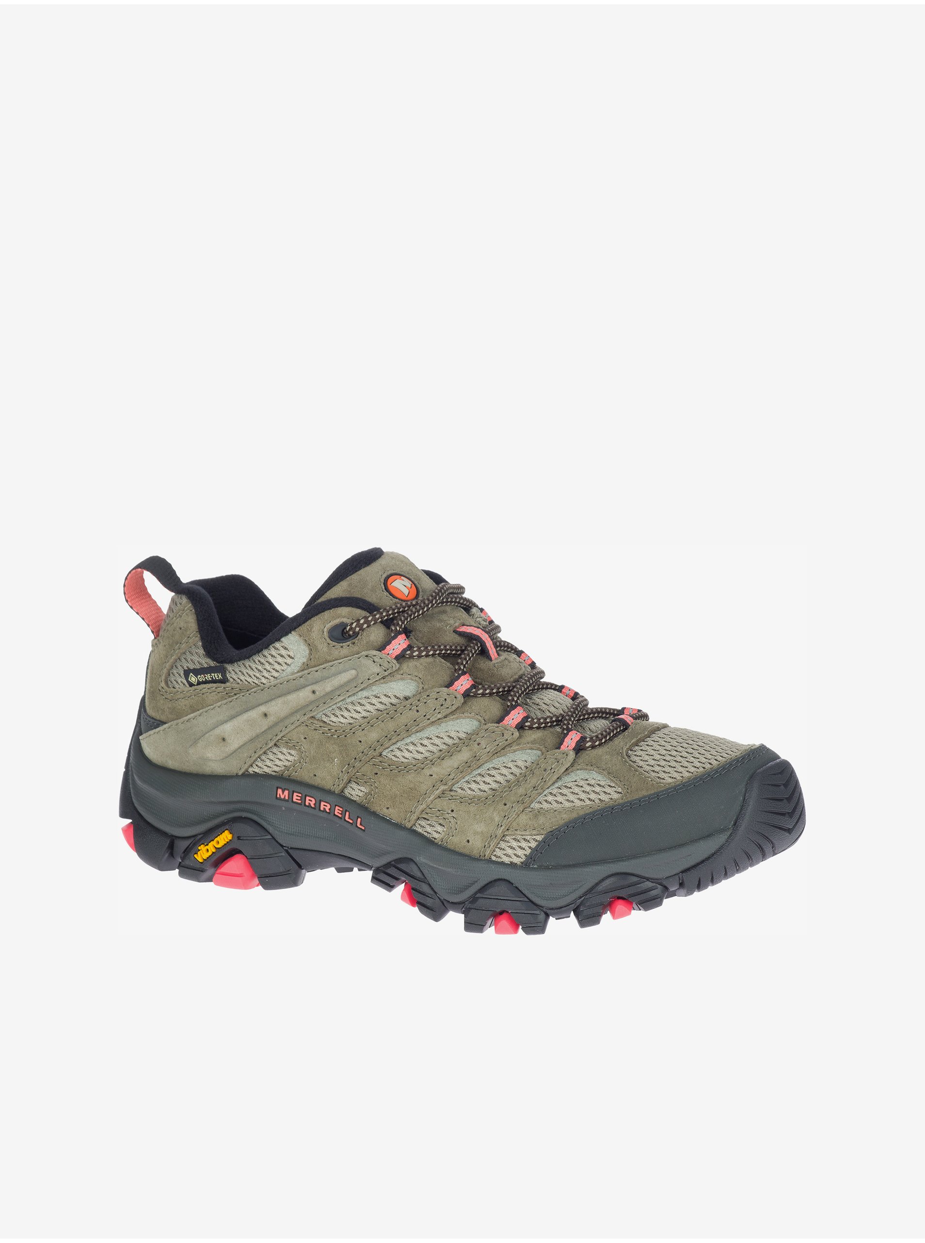 Lacno Kaki dámske semišové tenisky Merrell Moab 3 GTX