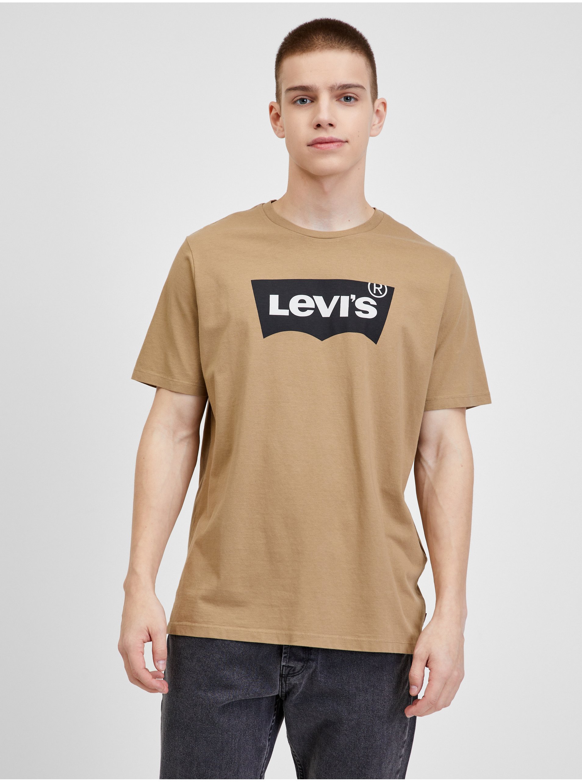 Lacno Béžové pánske tričko Levi's®