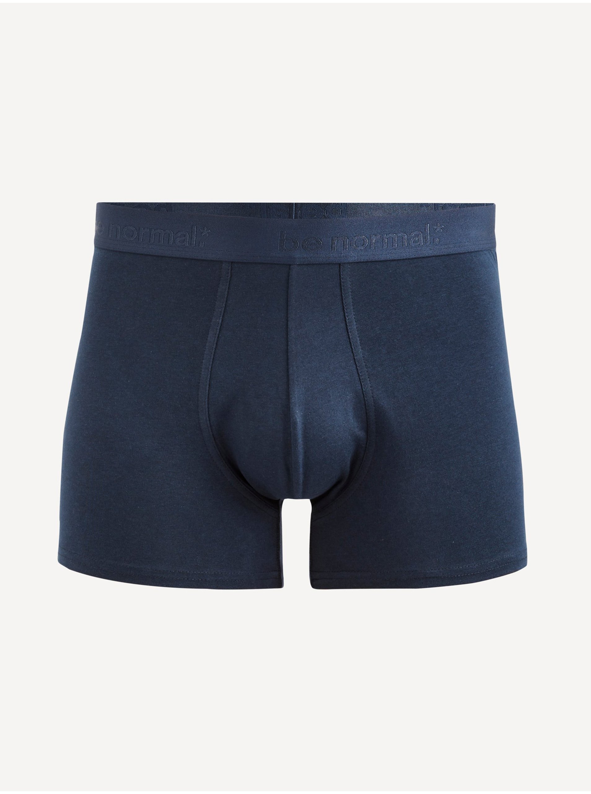 E-shop Tmavě modré pánské boxerky Celio