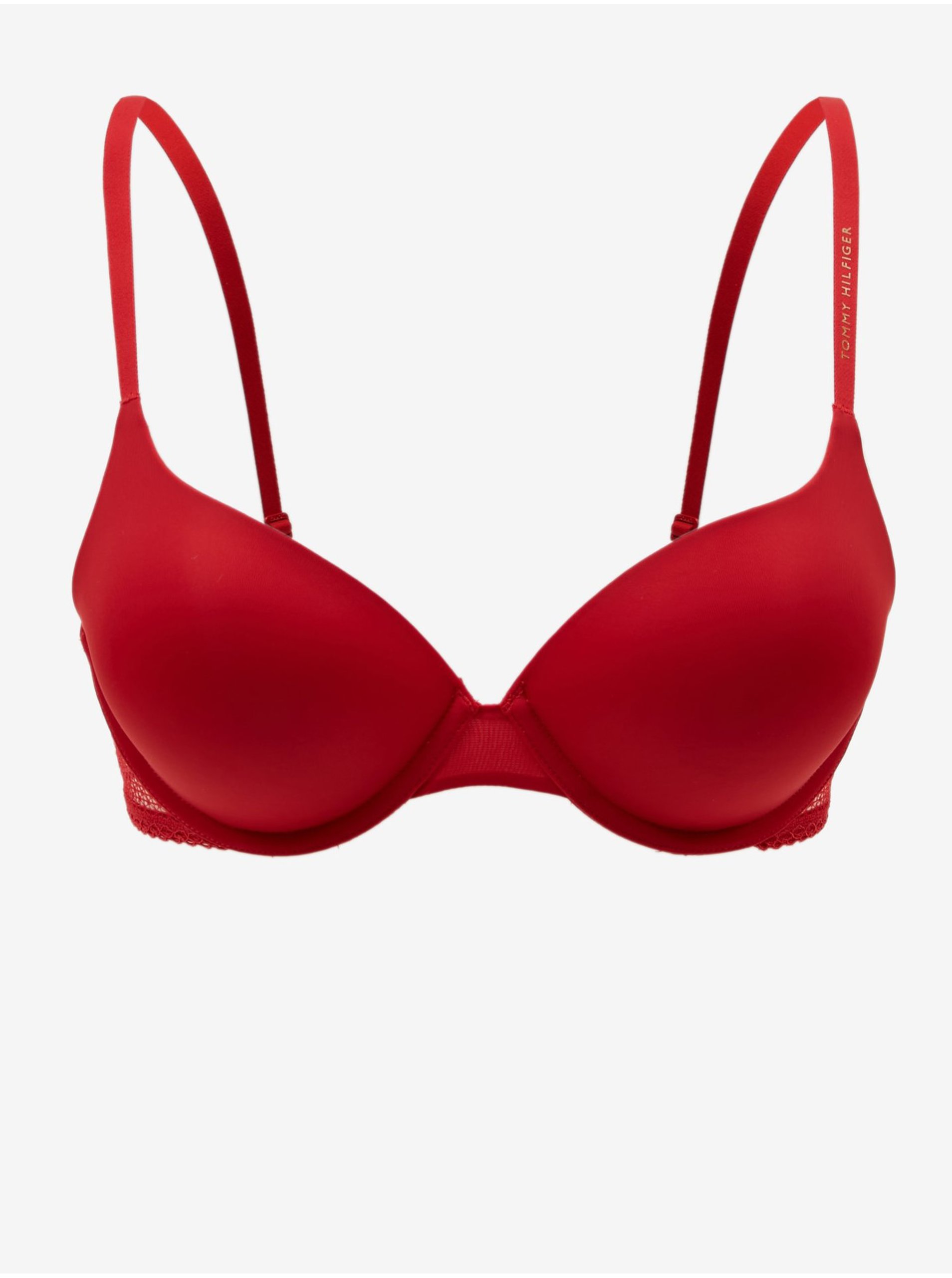 E-shop Červená podprsenka Tommy Hilfiger Underwear