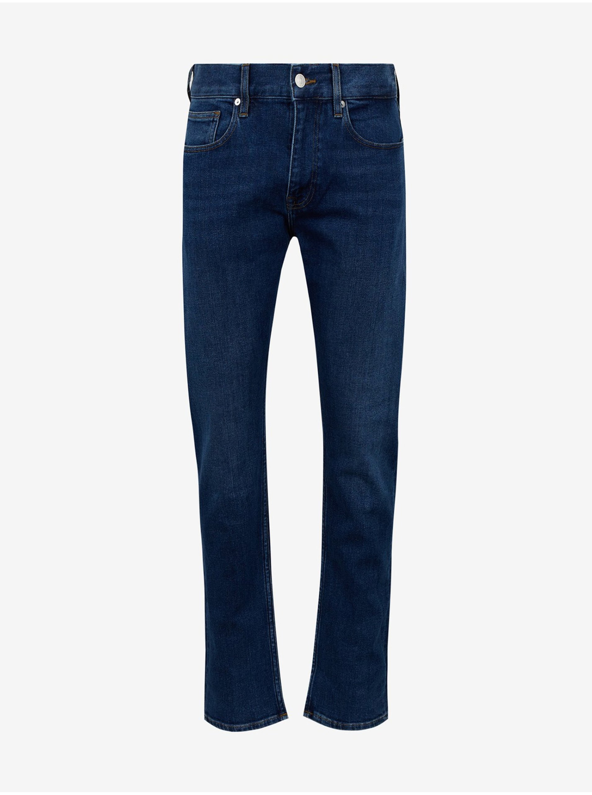 Levně Modré pánské slim fit džíny Calvin Klein Jeans Comfort Den