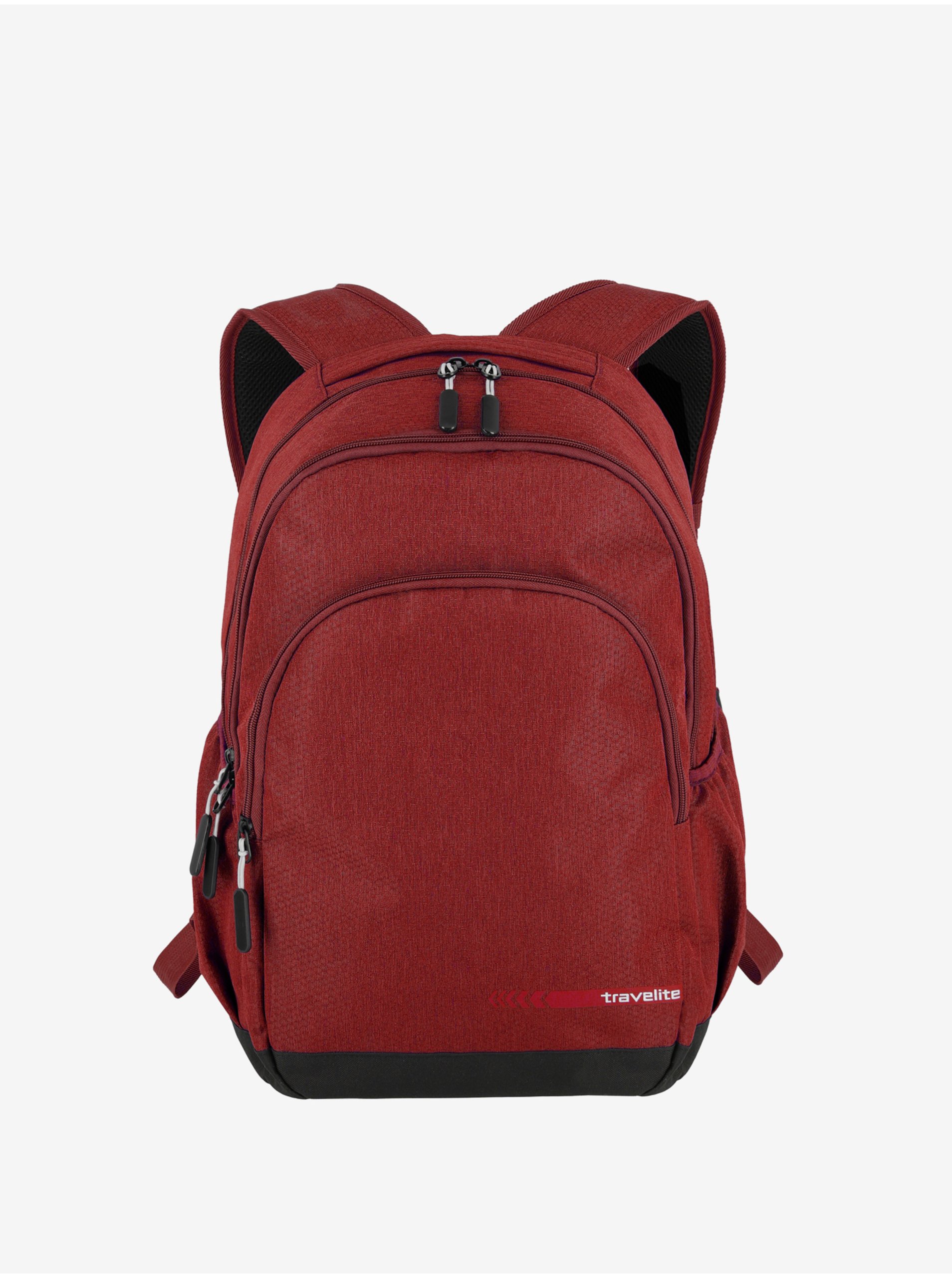 Levně Červený batoh Travelite Kick Off Backpack L