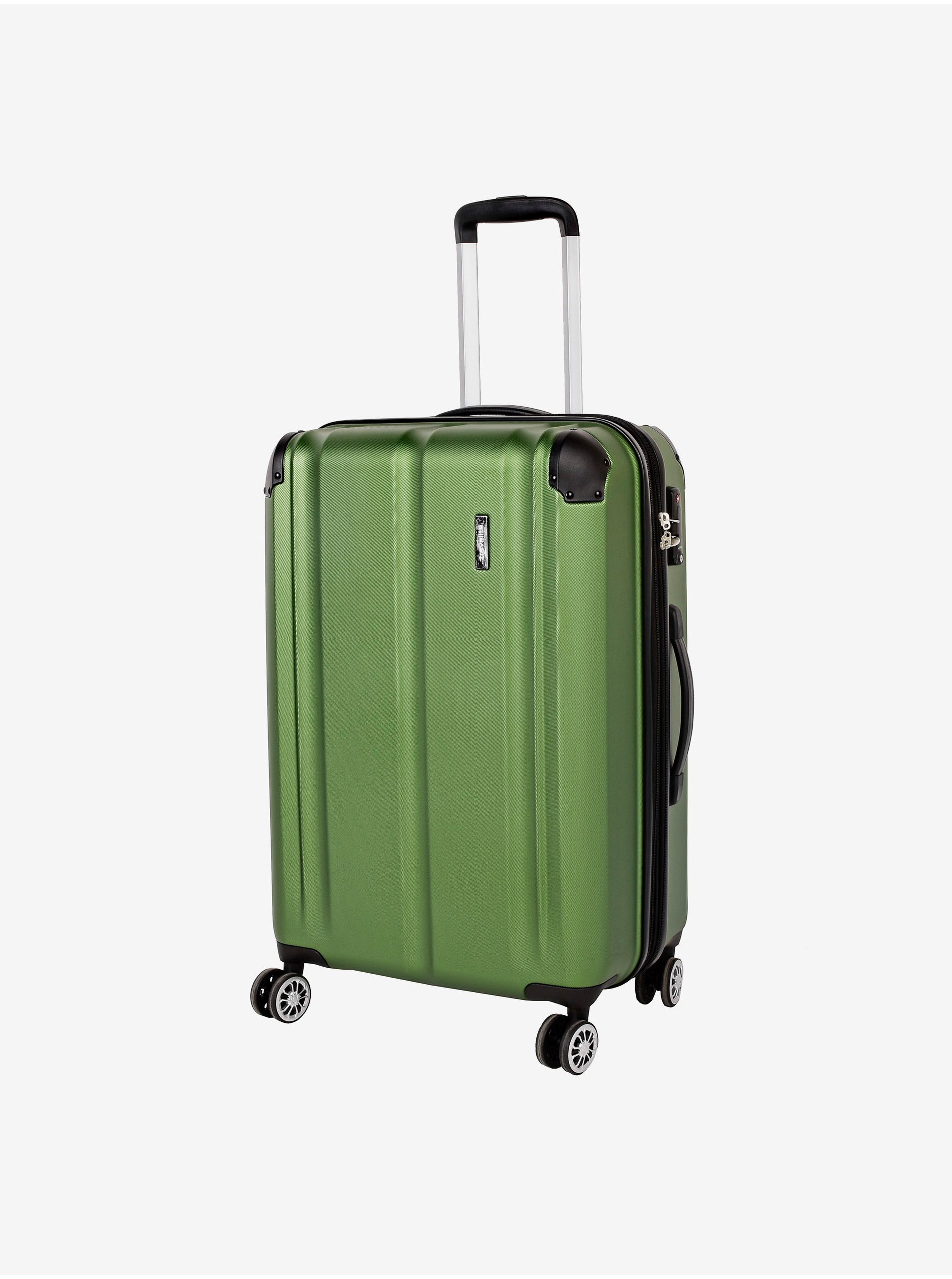 Levně Cestovní kufr Travelite City 4w M Green