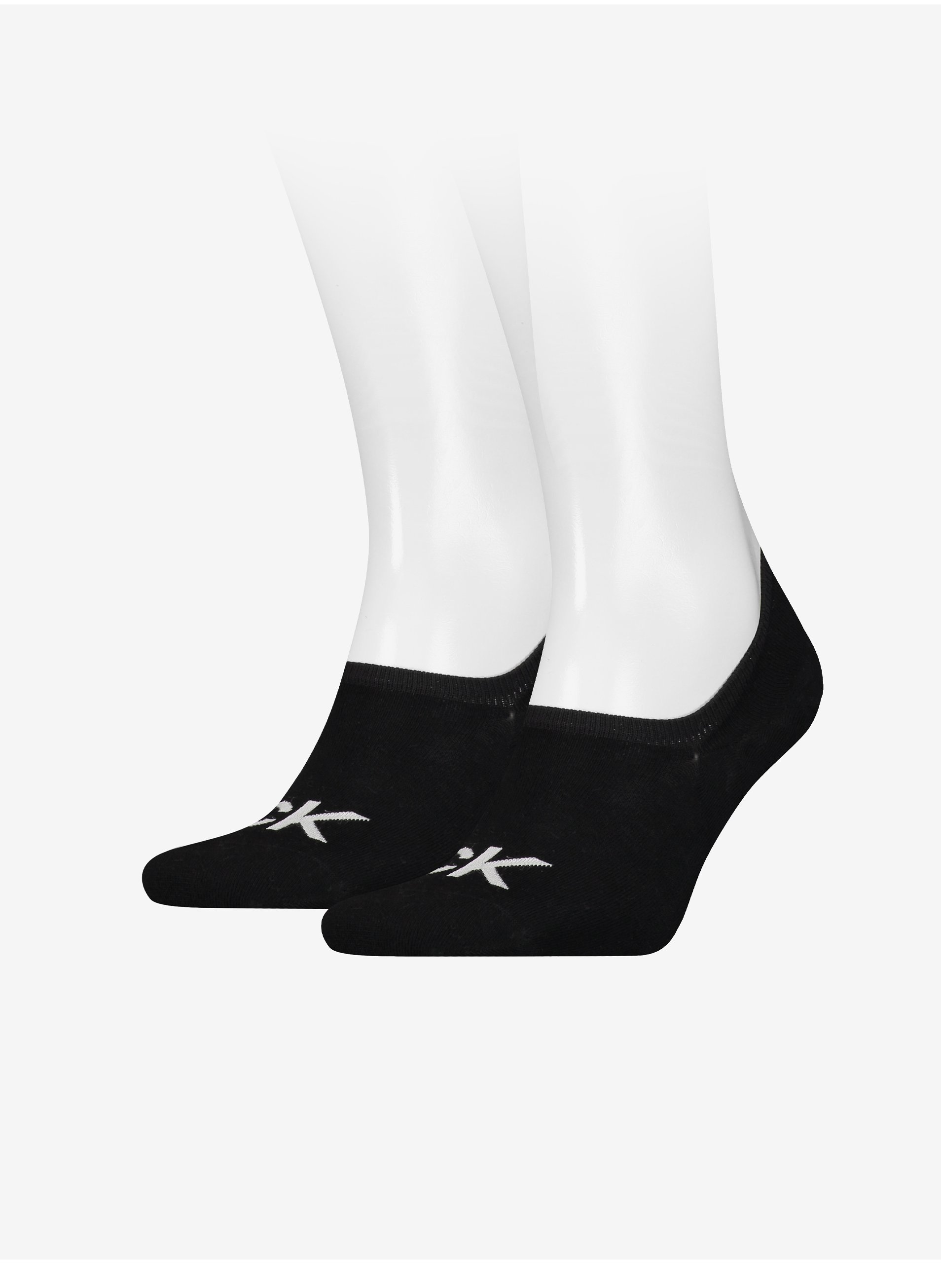 Lacno Sada dvoch párov pánskych ponožiek v čiernej farbe Calvin Klein