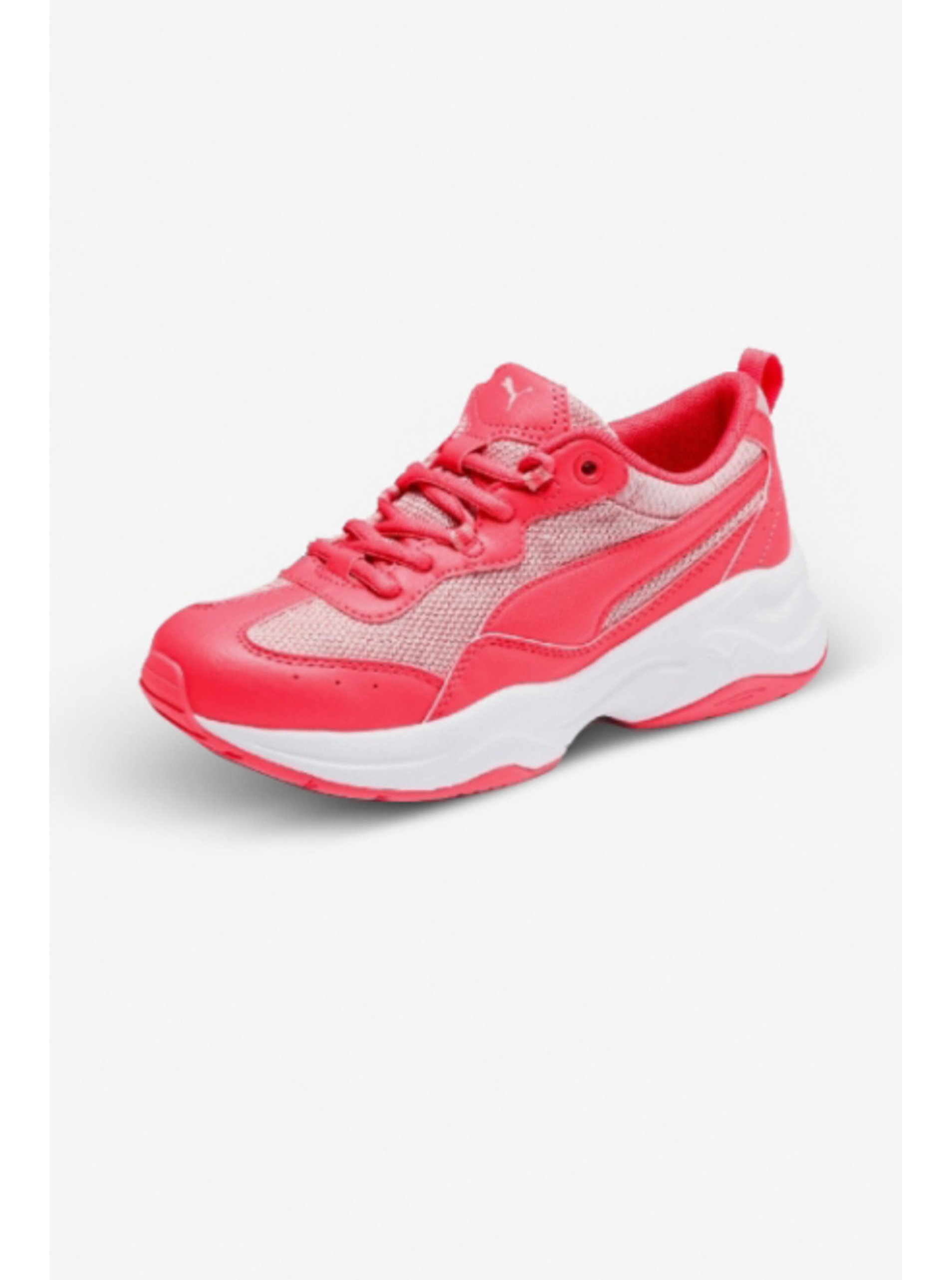 E-shop Tmavě růžové holčičí tenisky Puma Cilia Jr