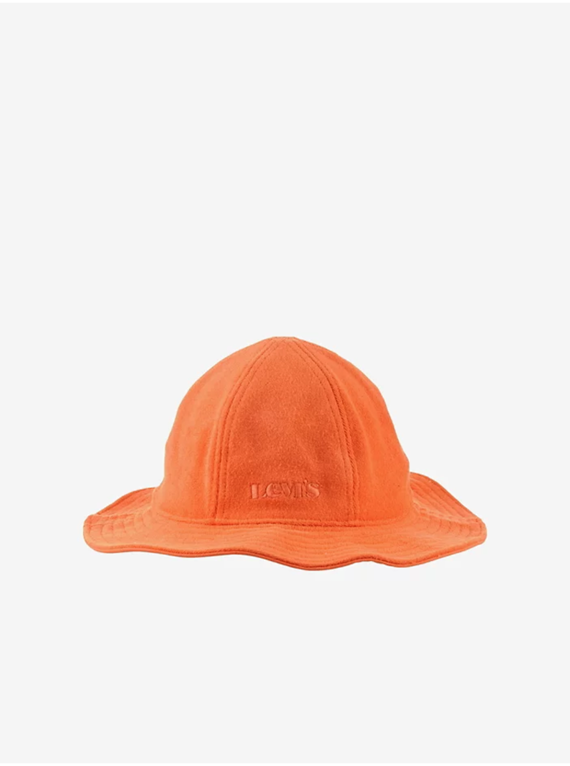 Lacno Oranžový dámsky klobúk Levi's® Terry