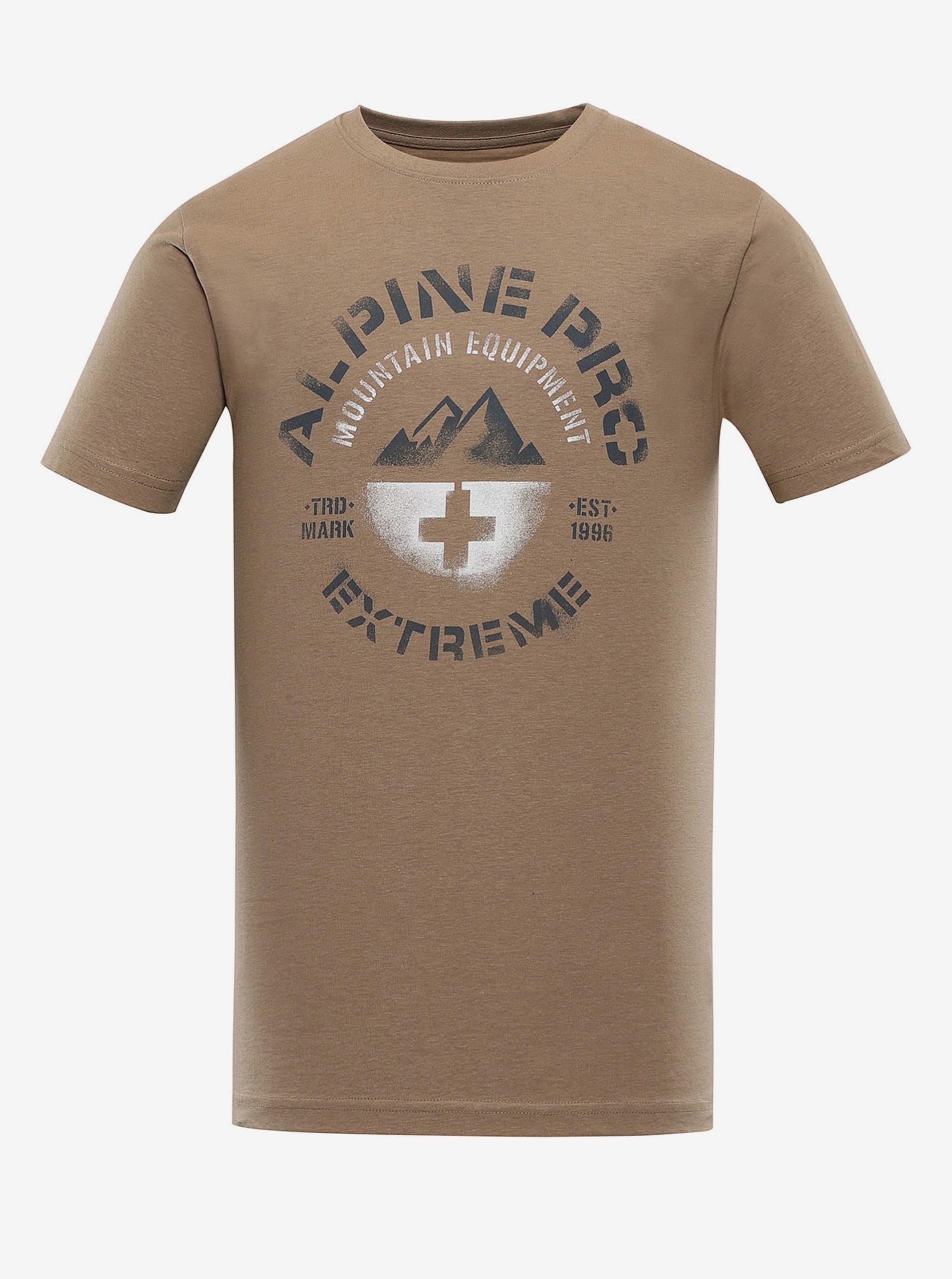 E-shop Pánské bavlněné triko ALPINE PRO DRACH zelená