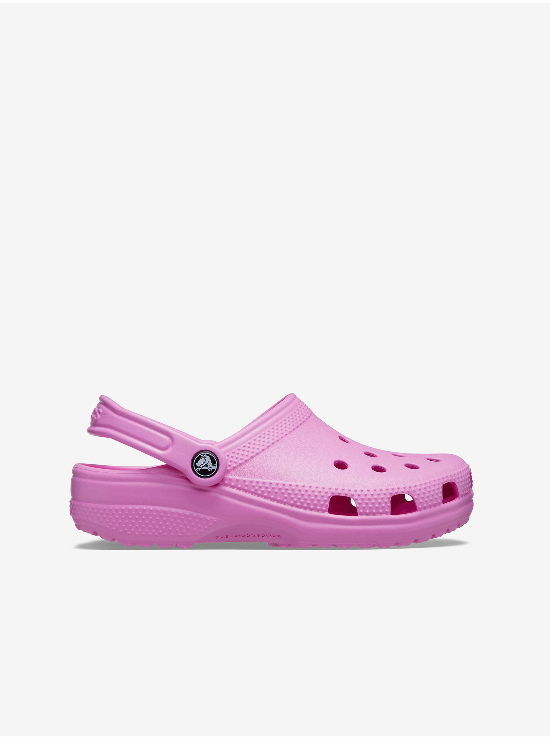 Levně Růžové pantofle Crocs Classic