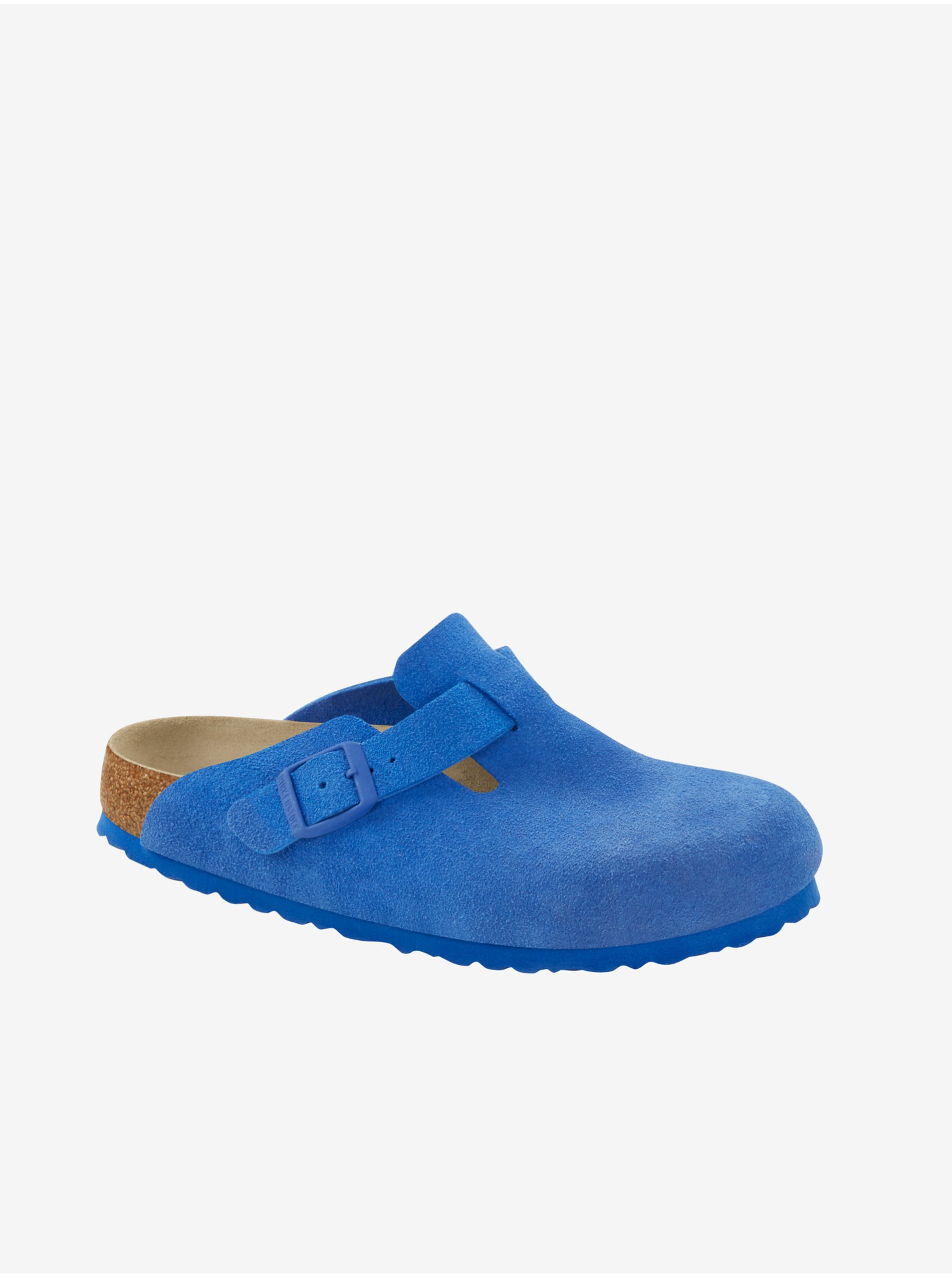 Lacno Modré papuče Birkenstock Boston