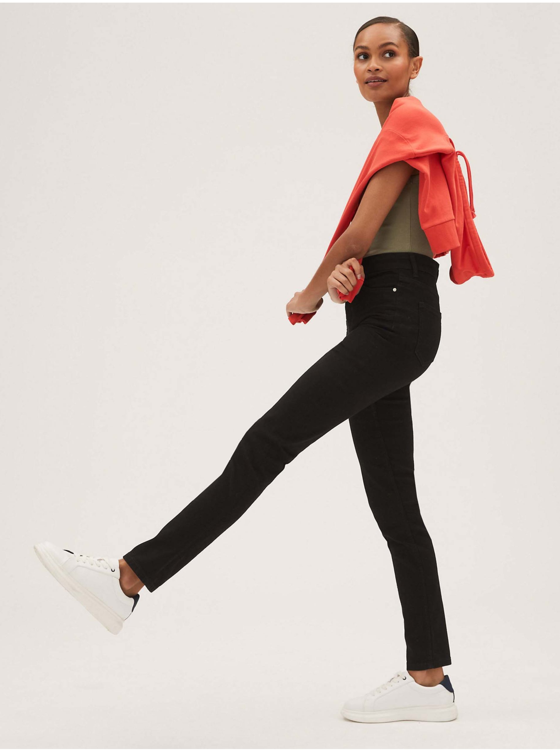 E-shop Černé dámské slim fit džíny Marks & Spencer Lily