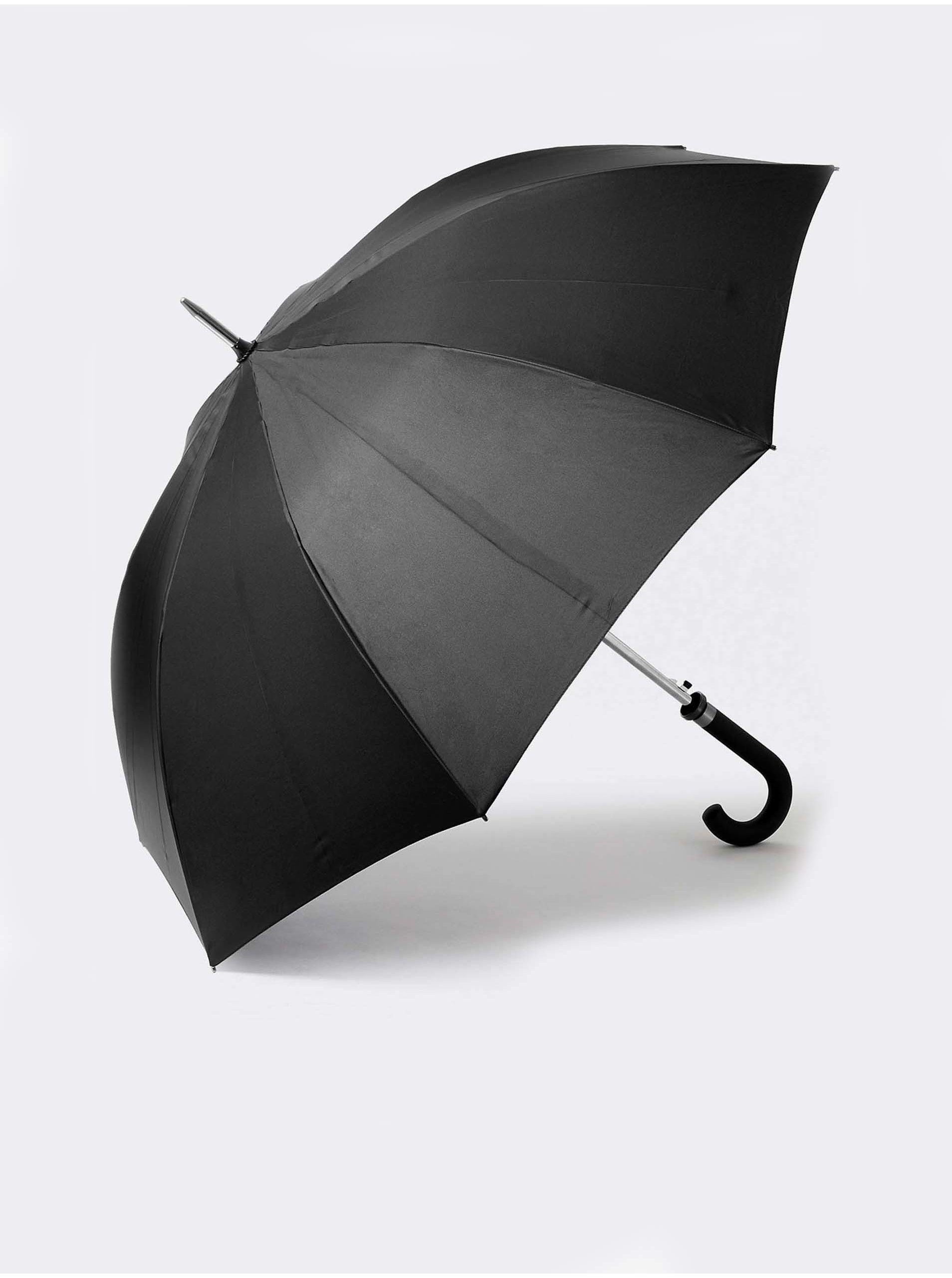 Levně Velký deštník z recyklovaného polyesteru s technologií Windtech™ Marks & Spencer černá