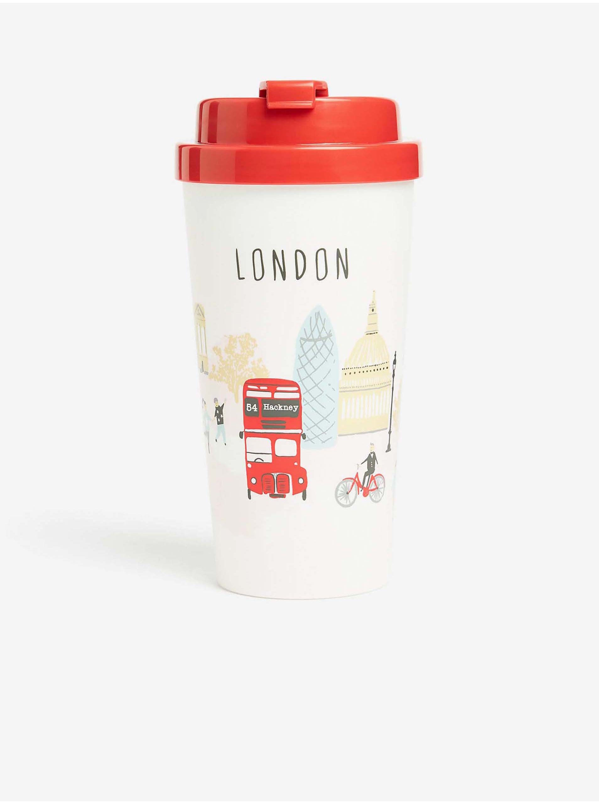 Levně Cestovní hrnek s nápisem „London“ Marks & Spencer vícebarevná