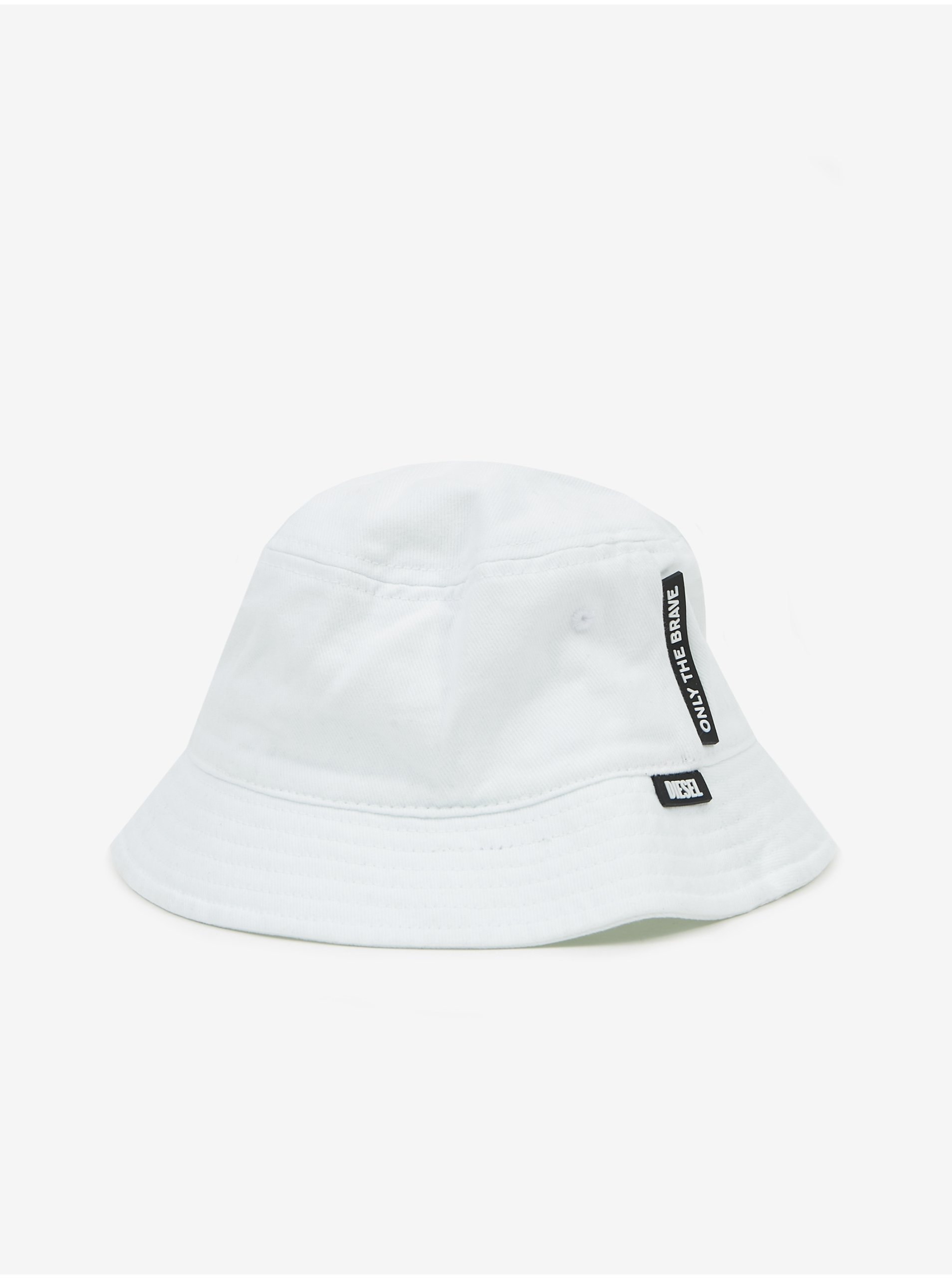 Levně Bílý klobouk Diesel Cappello
