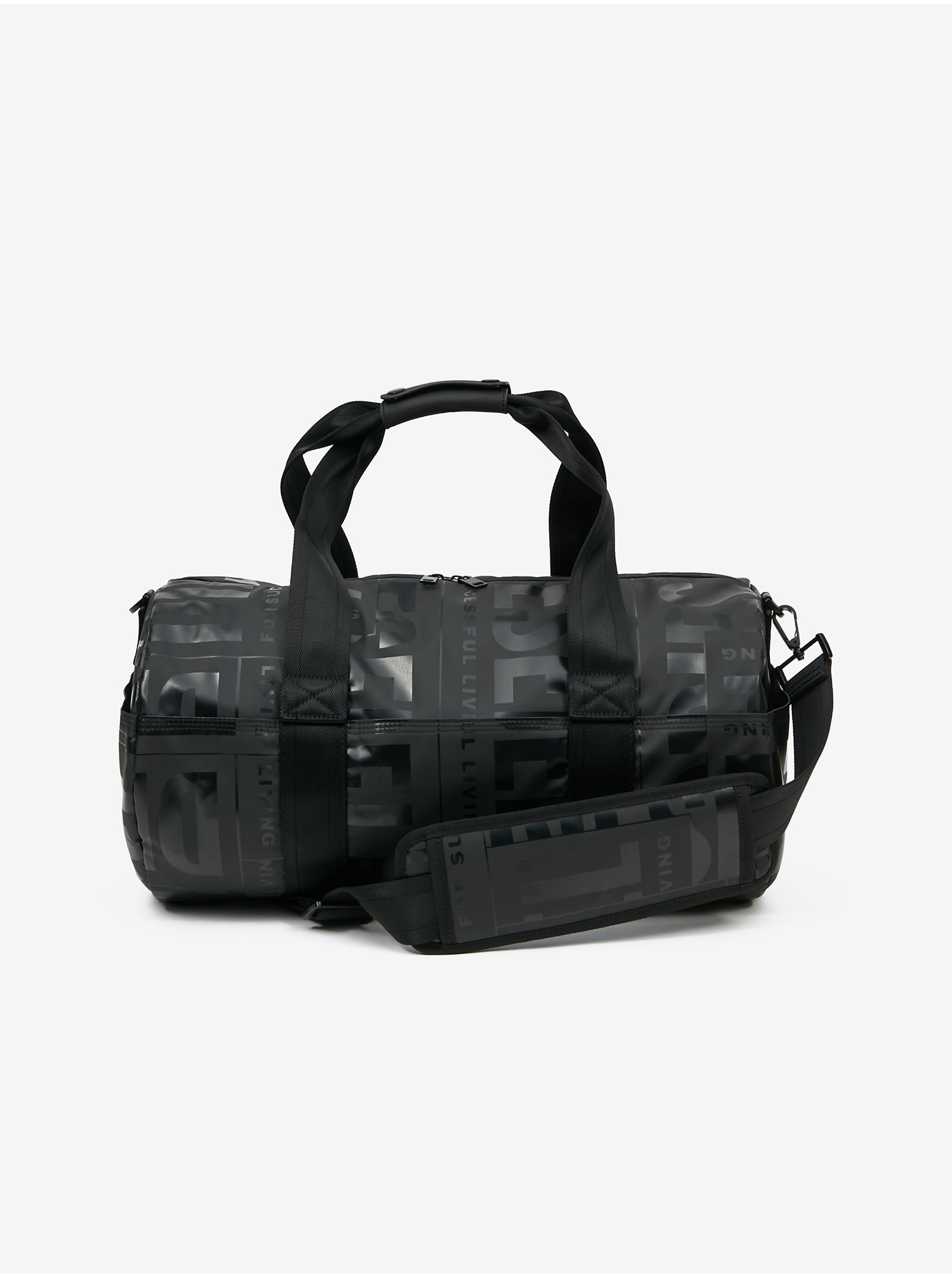 Levně Černá cestovní taška Diesel X-Bold