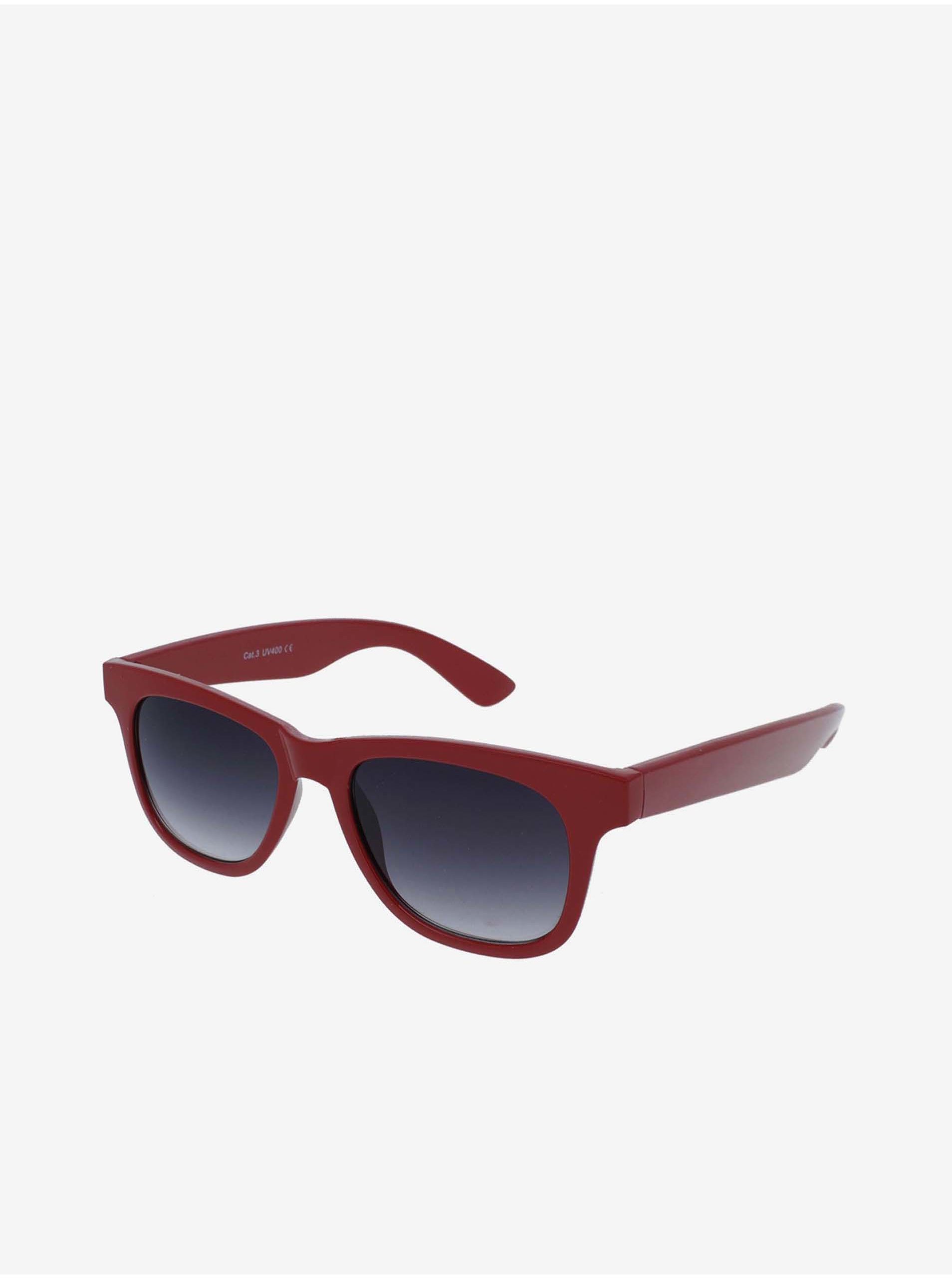 E-shop VeyRey Slnečné okuliare Nerd červené