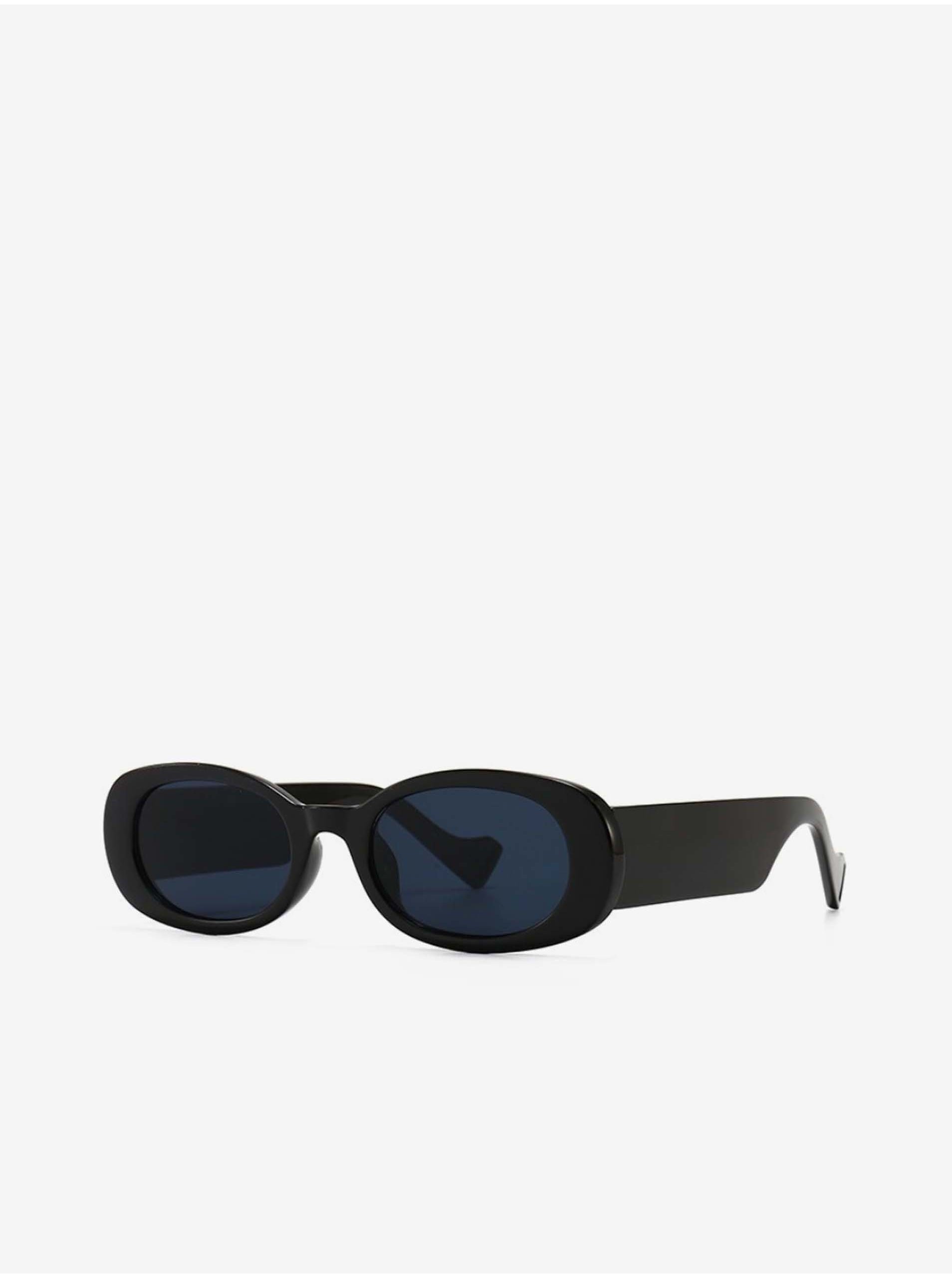 E-shop VeyRey Sluneční brýle oválné Gudmar černé