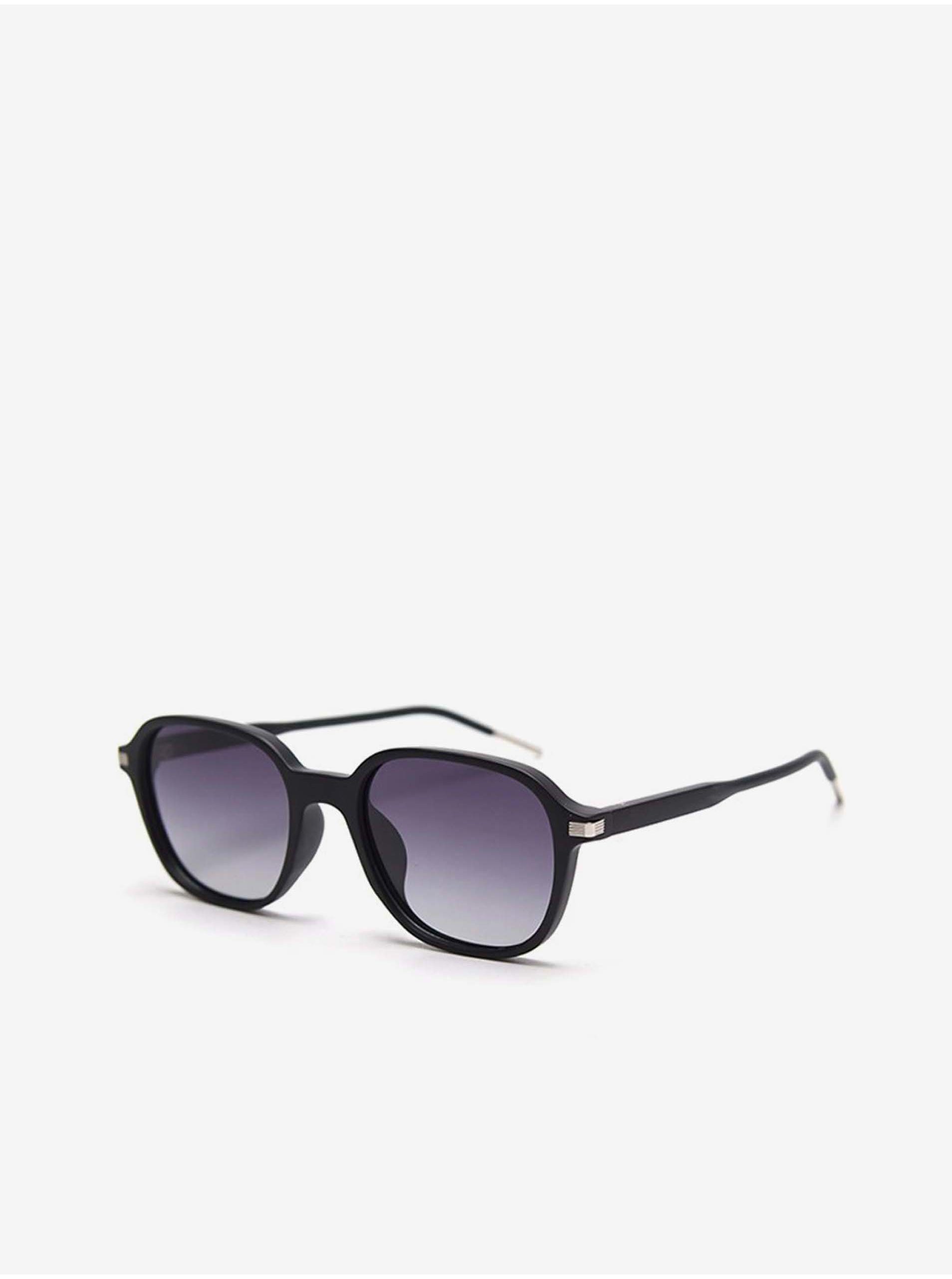 E-shop VeyRey Sluneční brýle oválné Gudmund černé
