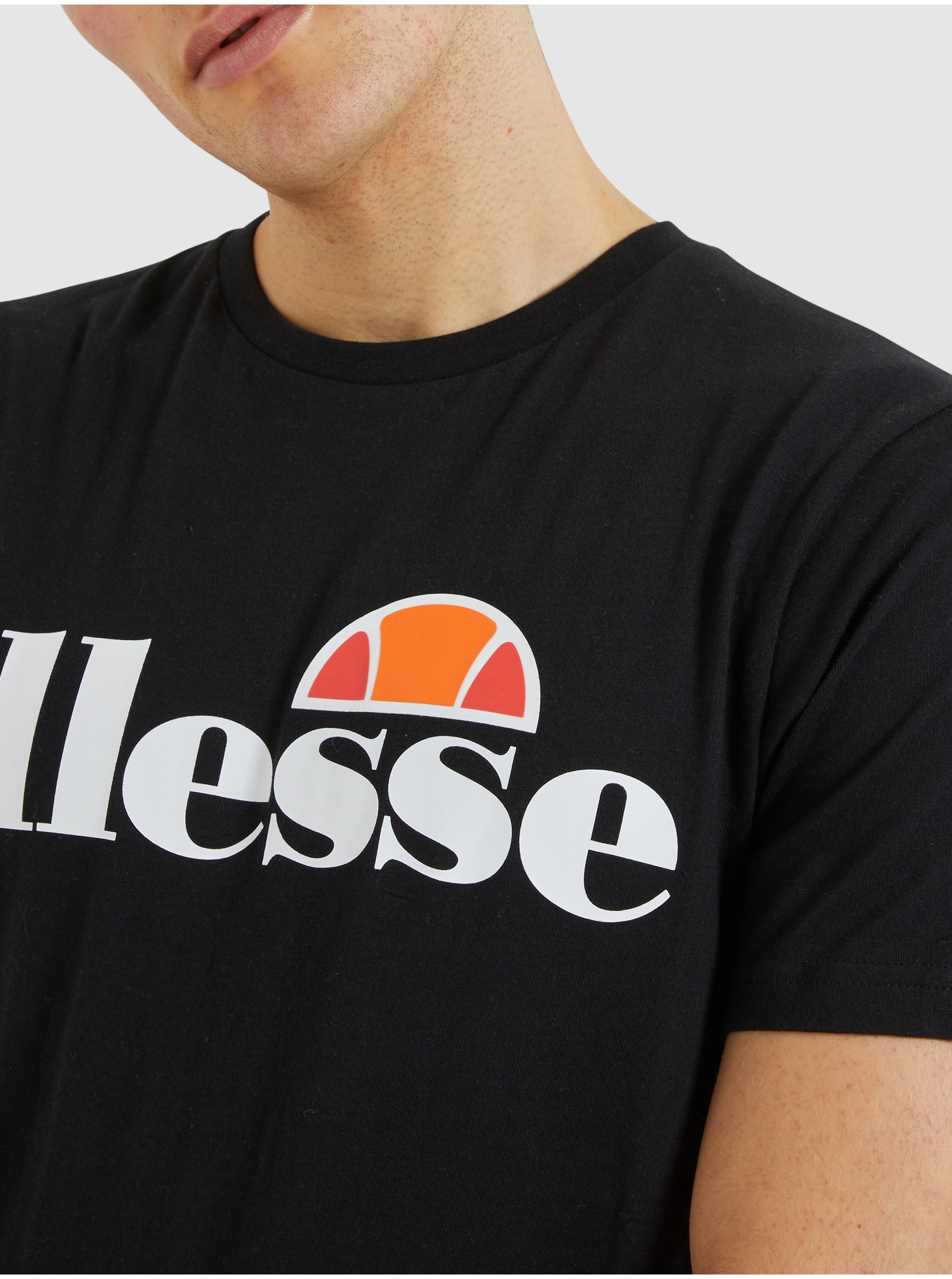 Černé pánské tričko Ellesse Prado