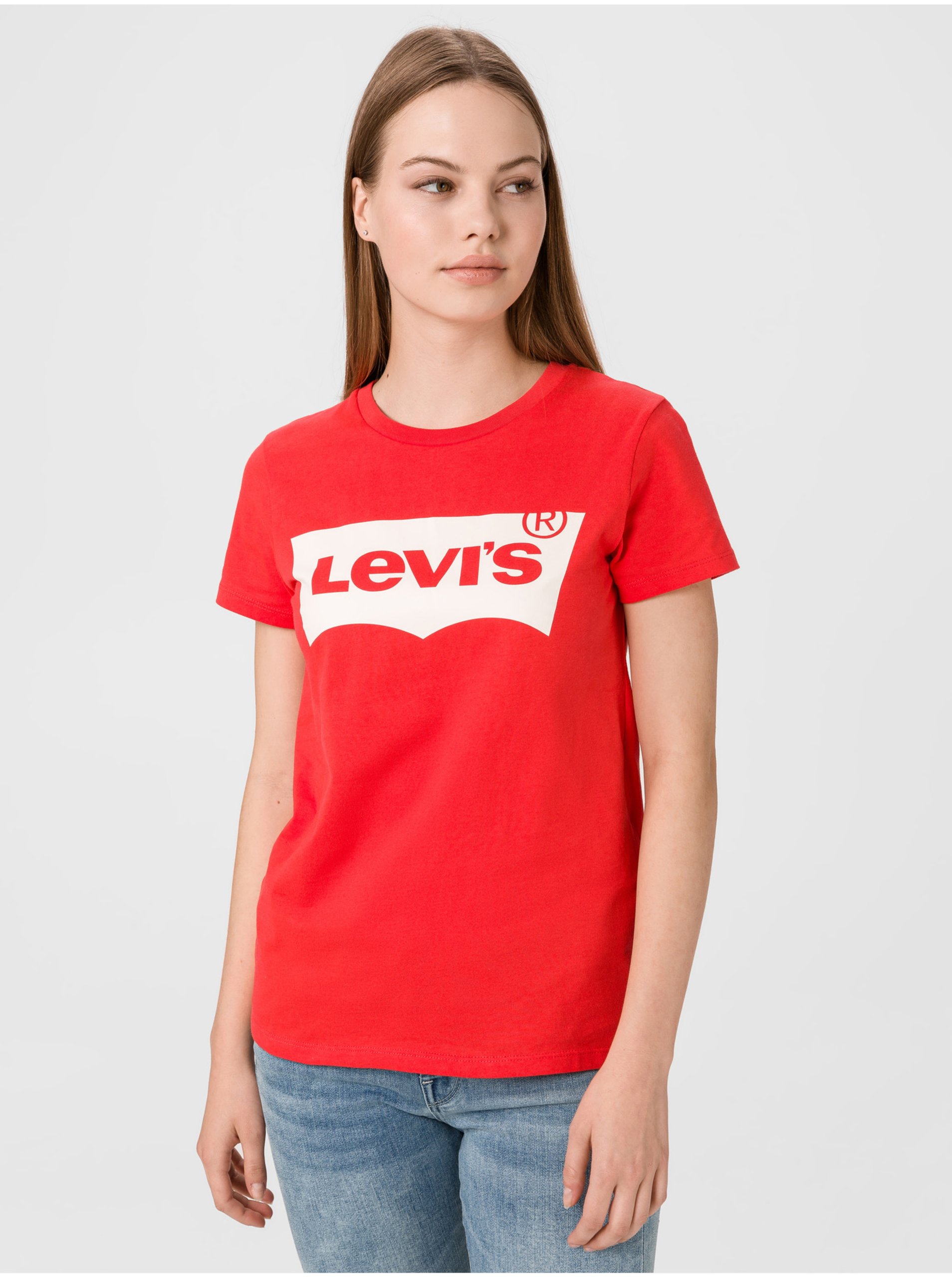 Lacno Červené dámske tričko Levi's®