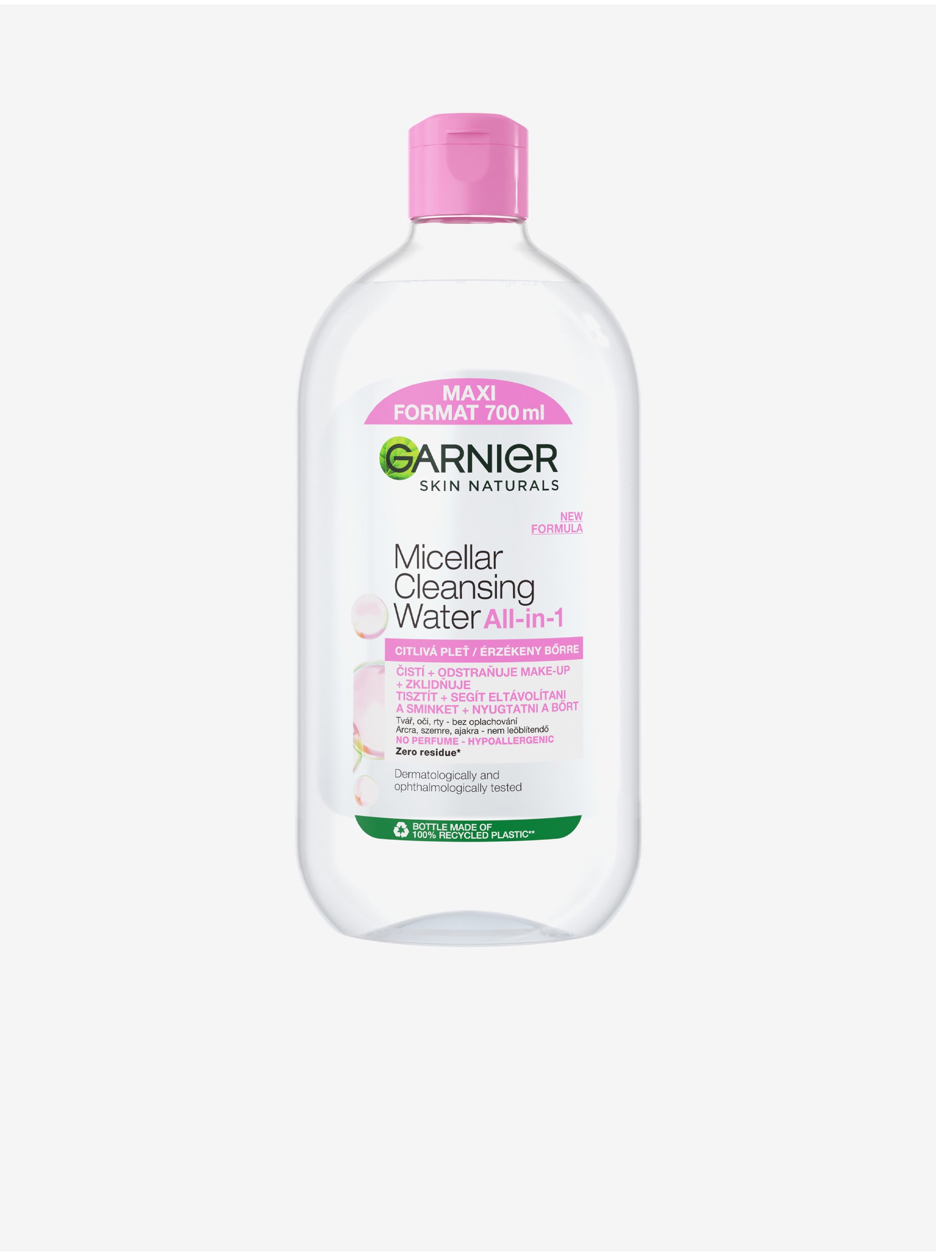 Levně Micelarní voda 3v1 pro citlivou pleť Garnier Skin Naturals (700 ml)