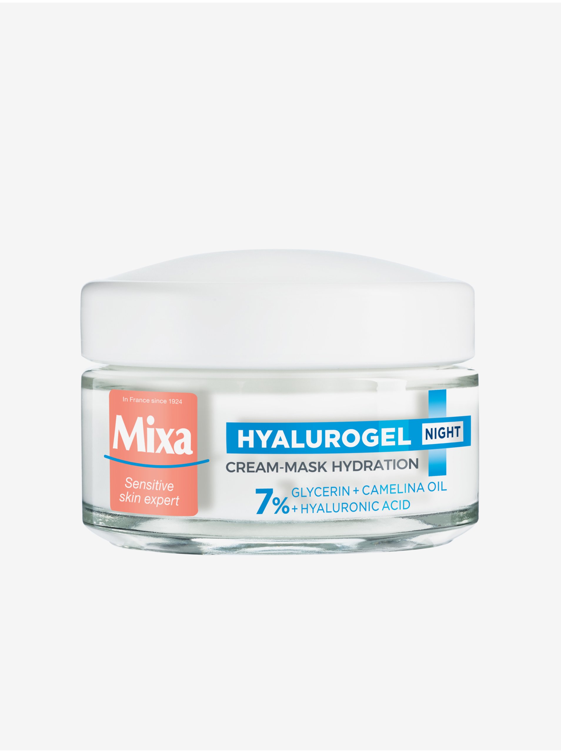 Levně Intenzivní noční hydratační péče Mixa Hyalurogel Night (50 ml)