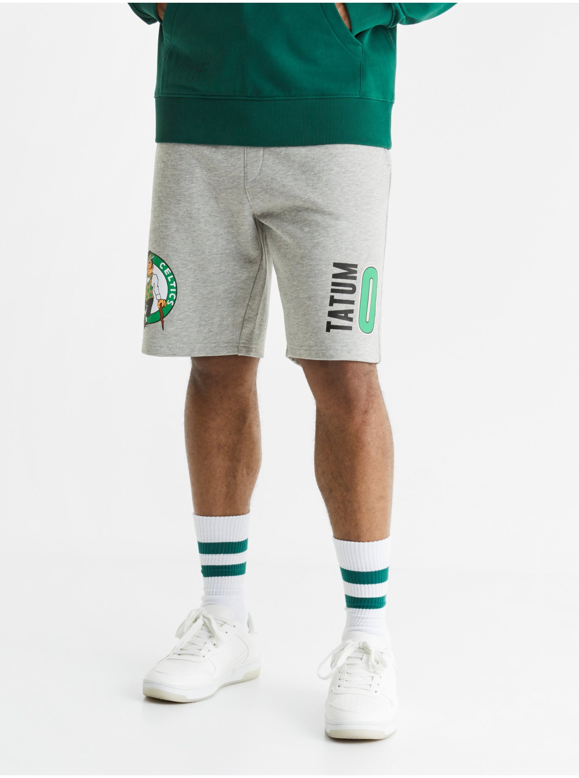Lacno Teplákové šortky NBA Boston Celtics Celio