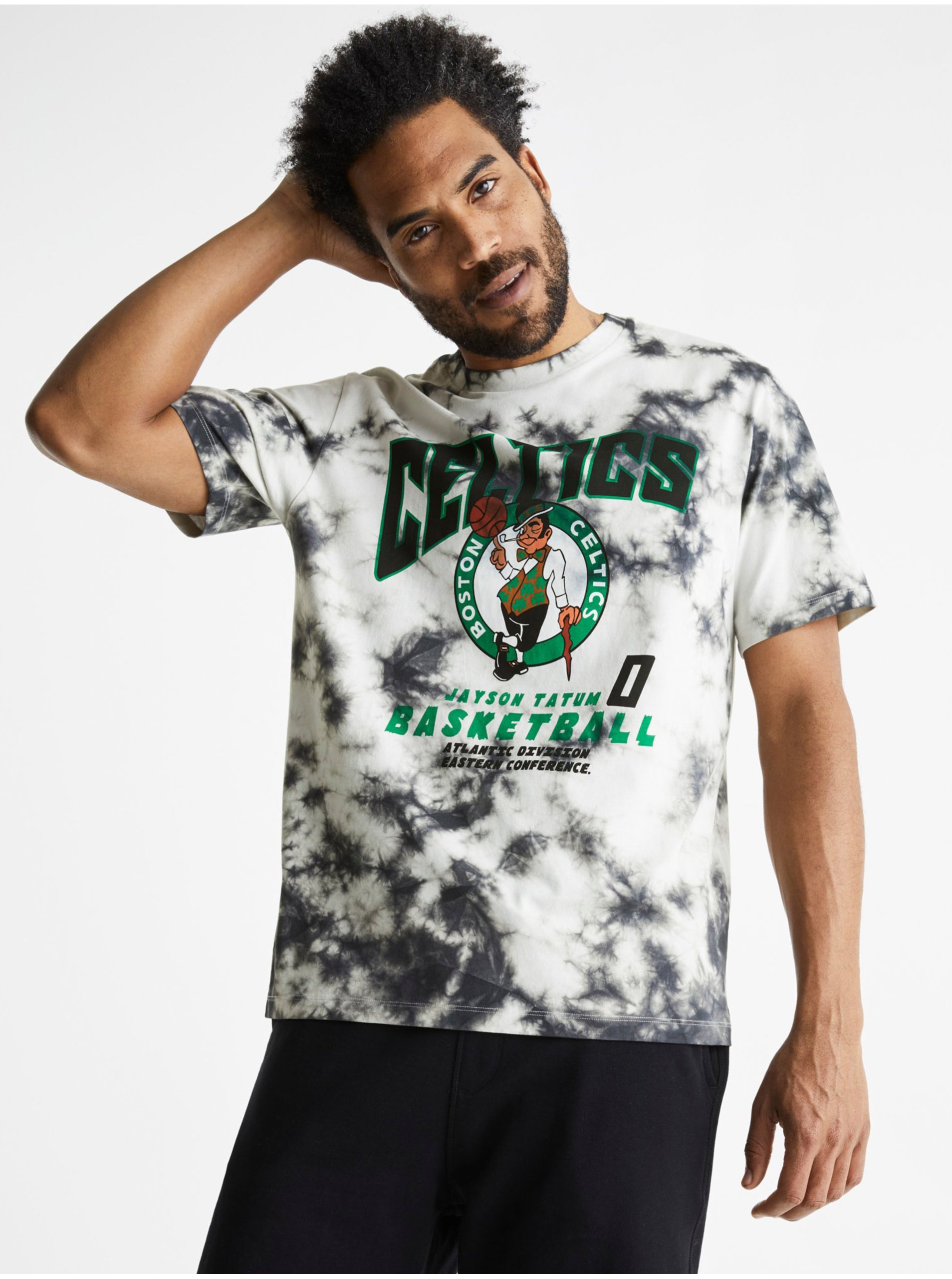 Lacno Bavlnené tričko NBA Boston Celtics Celio