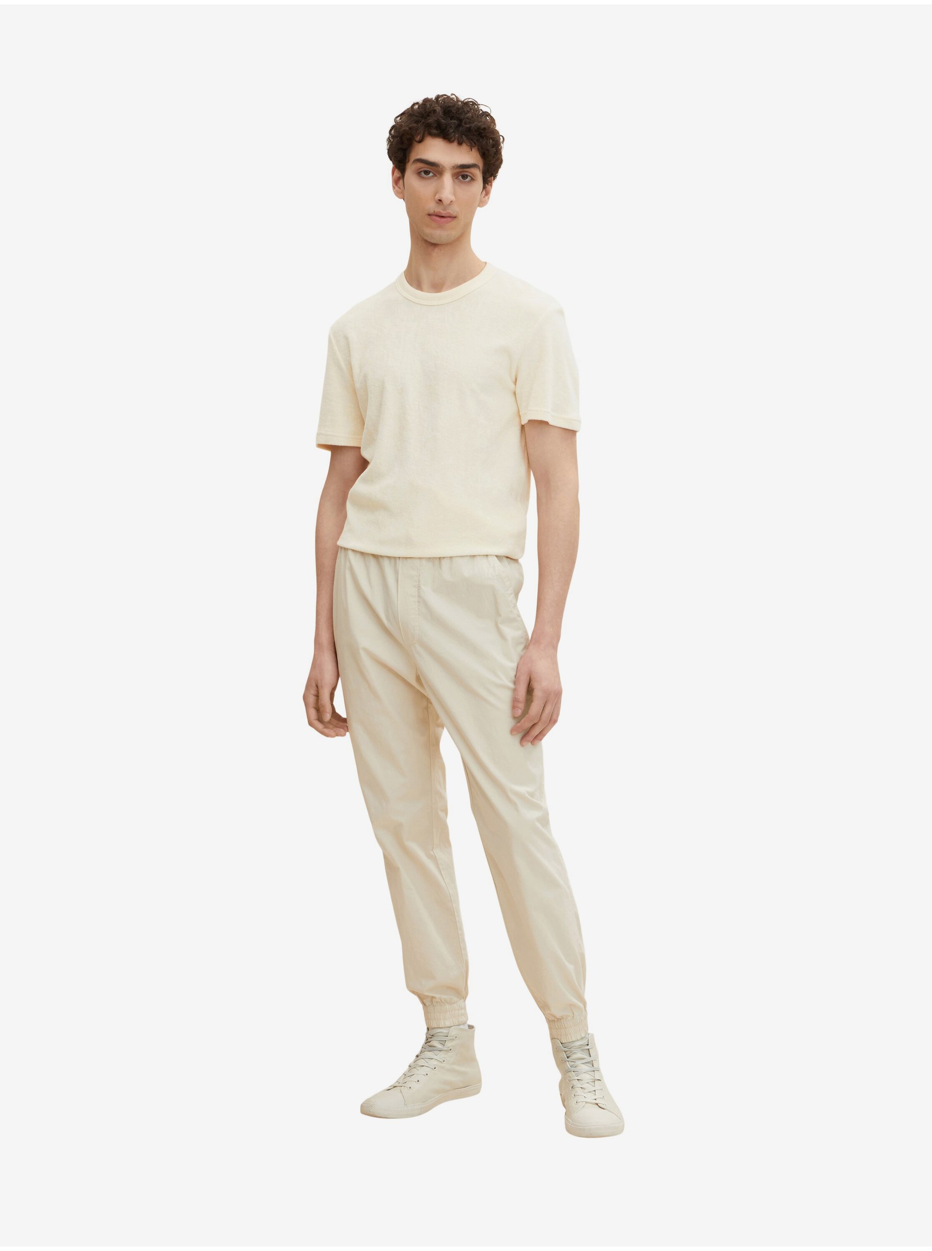 E-shop Béžové pánské kalhoty Tom Tailor Denim