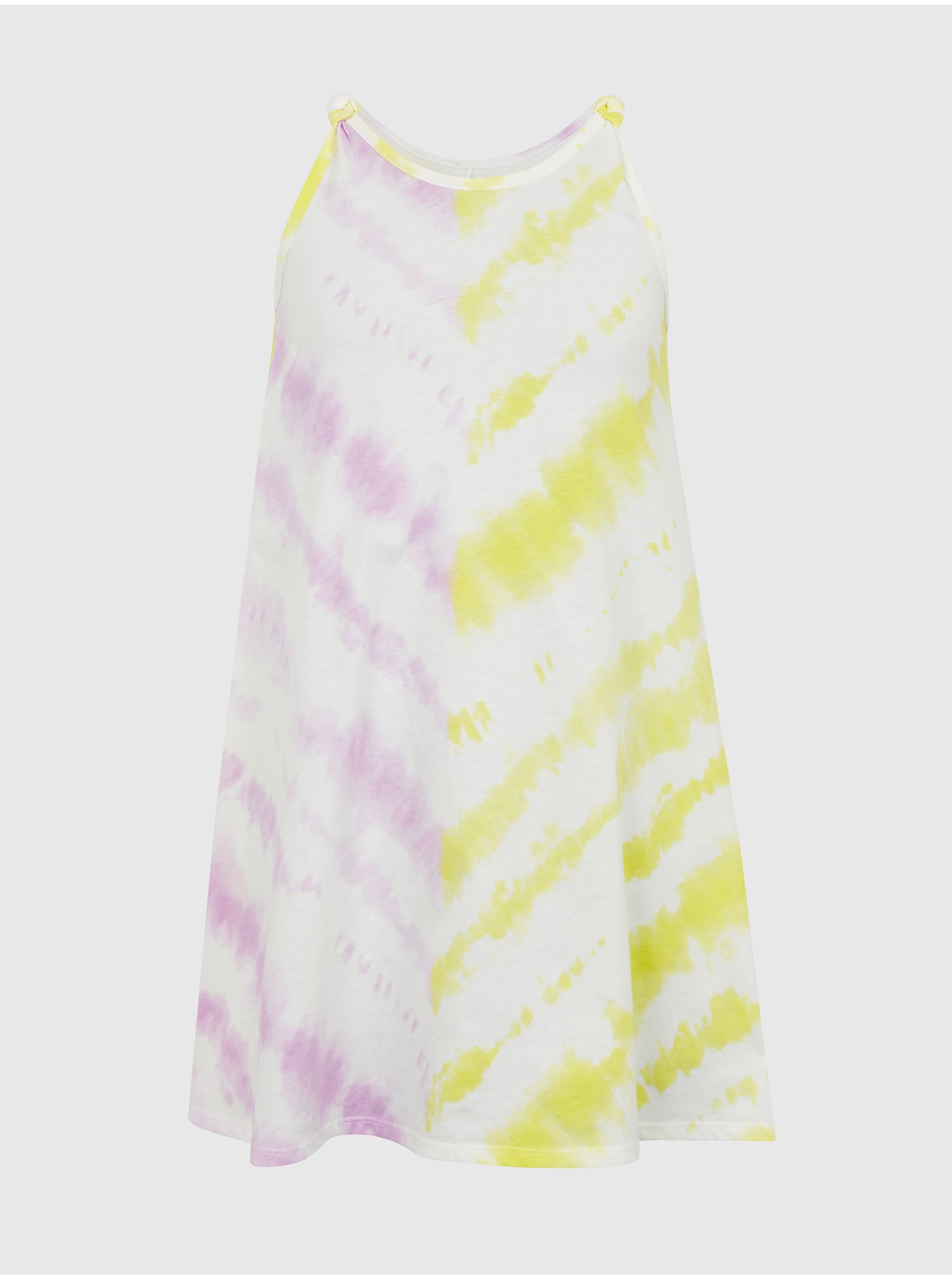 E-shop Farebné dievčenské šaty s batikou GAP
