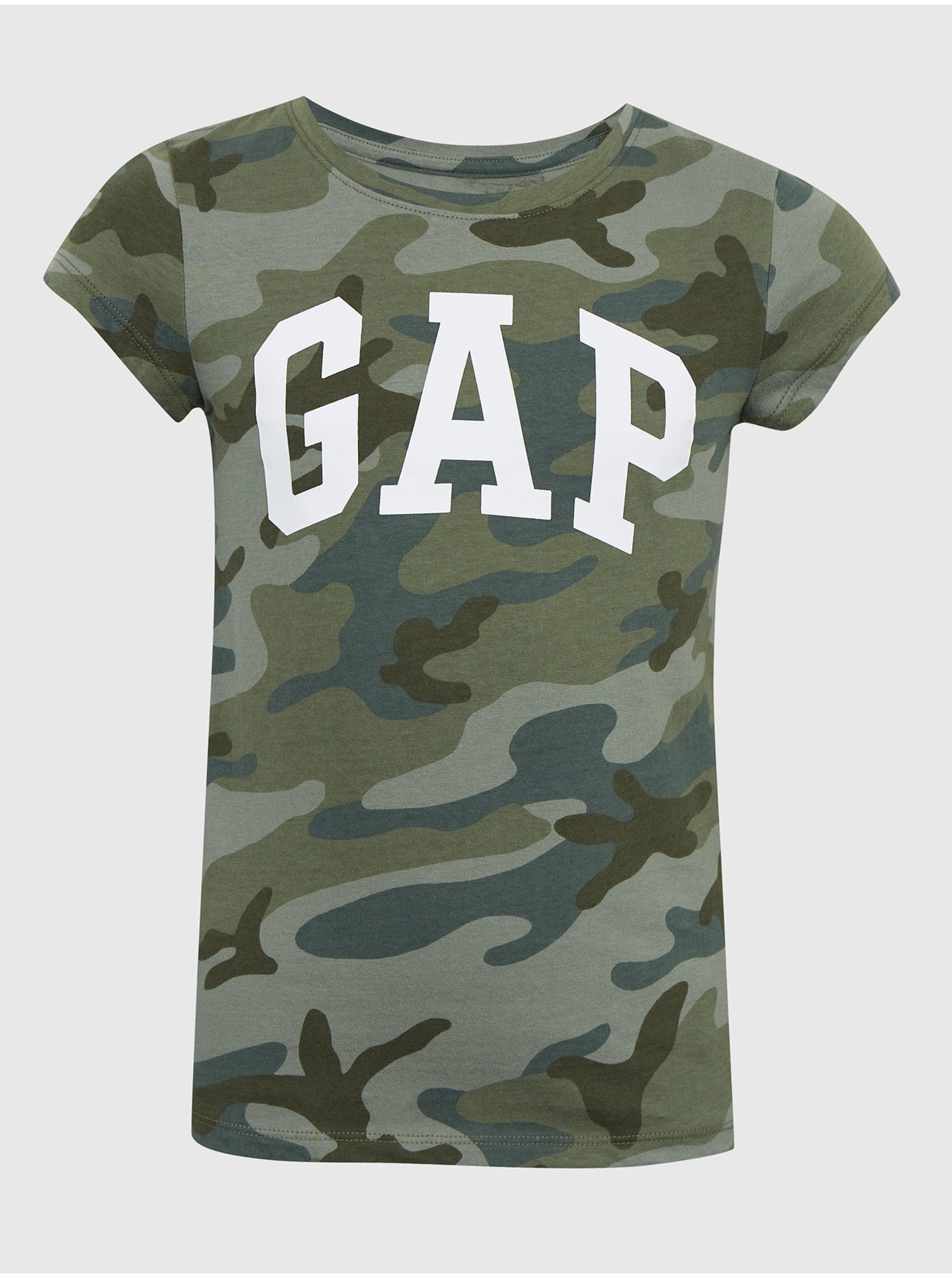 Lacno Zelené chlapčenské tričko s logom GAP
