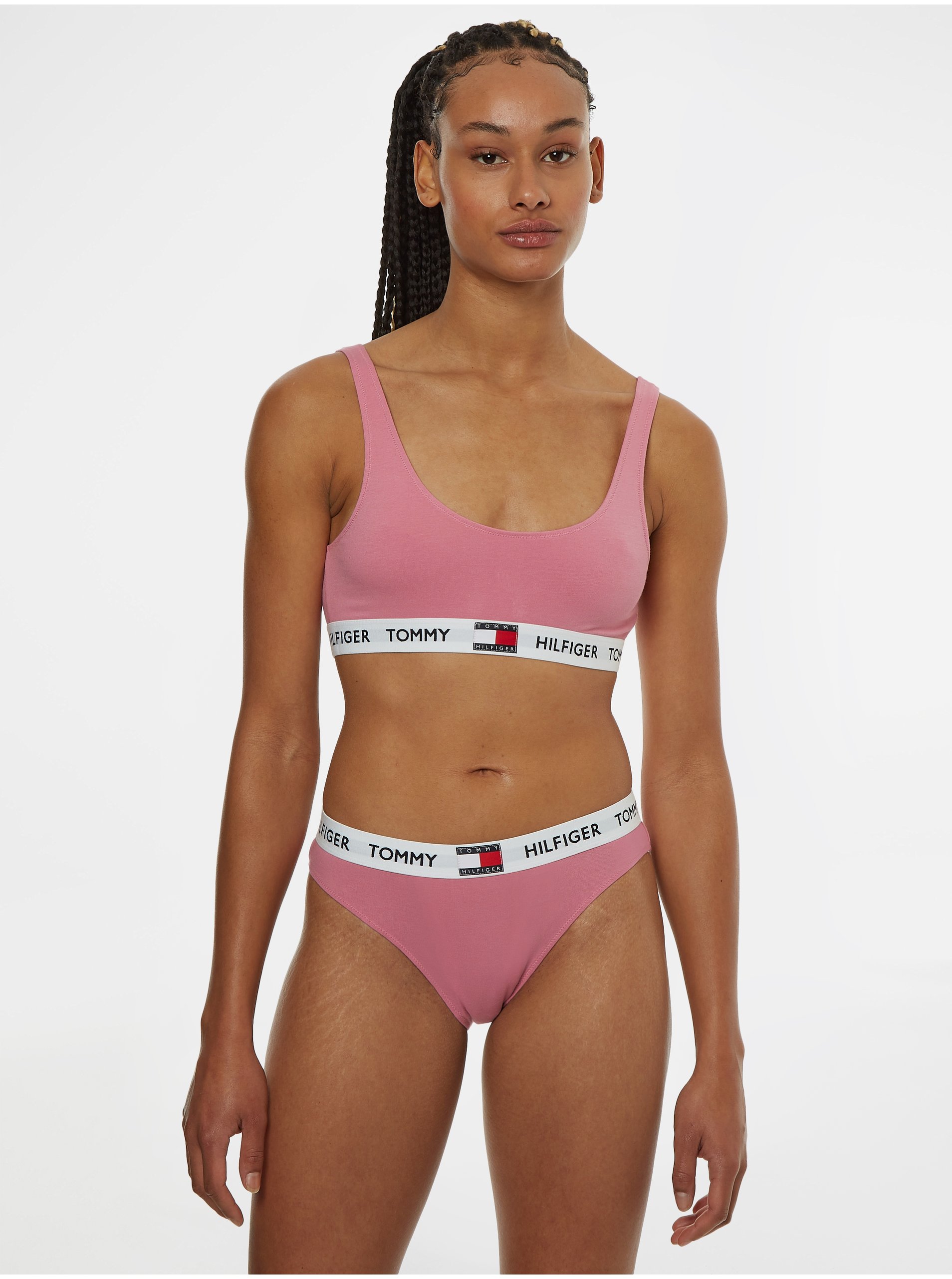E-shop Ružové dámske nohavičky Tommy Hilfiger Underwear