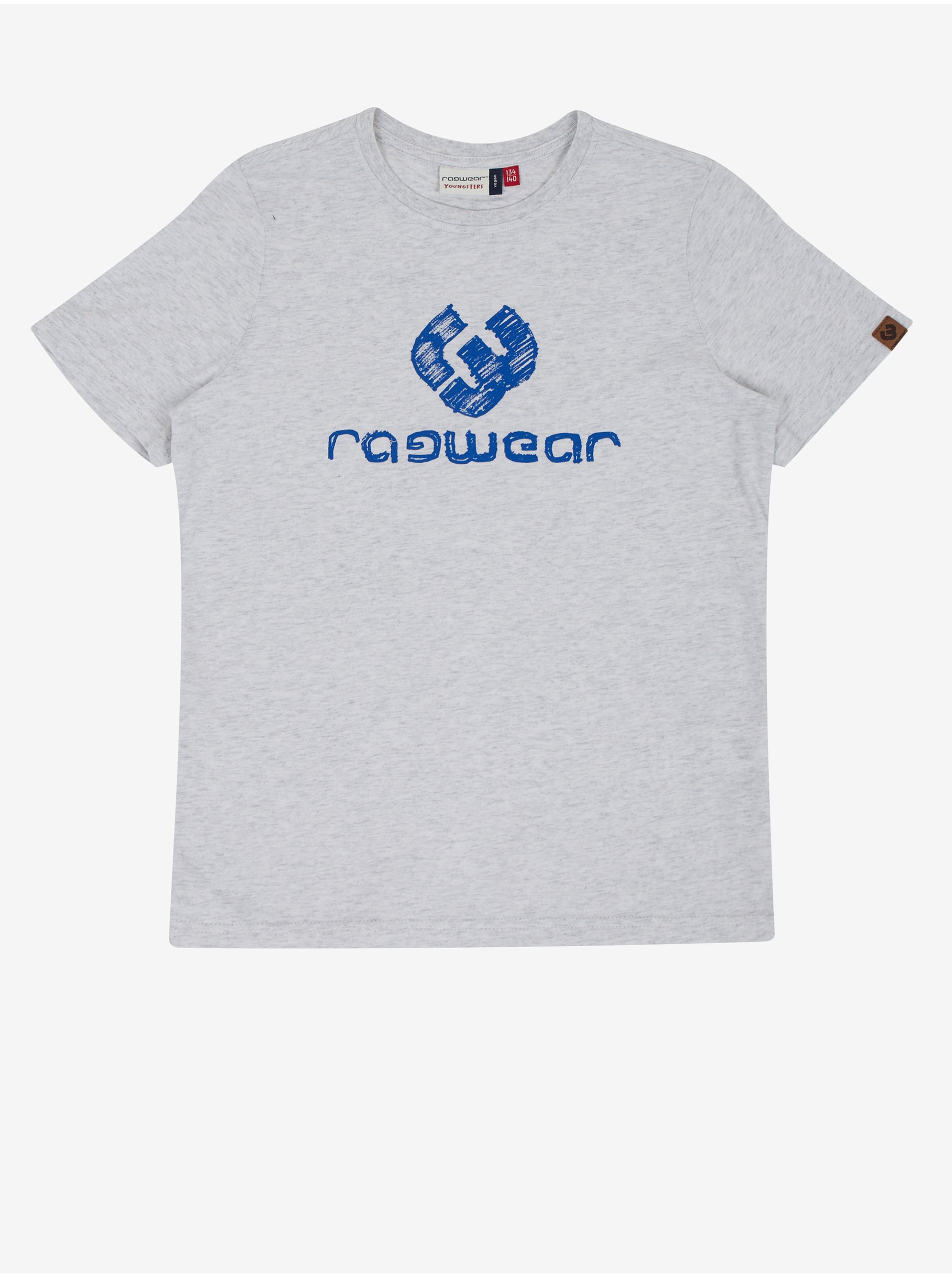 E-shop Svetlošedé melírované chlapčenské tričko Ragwear Cheero