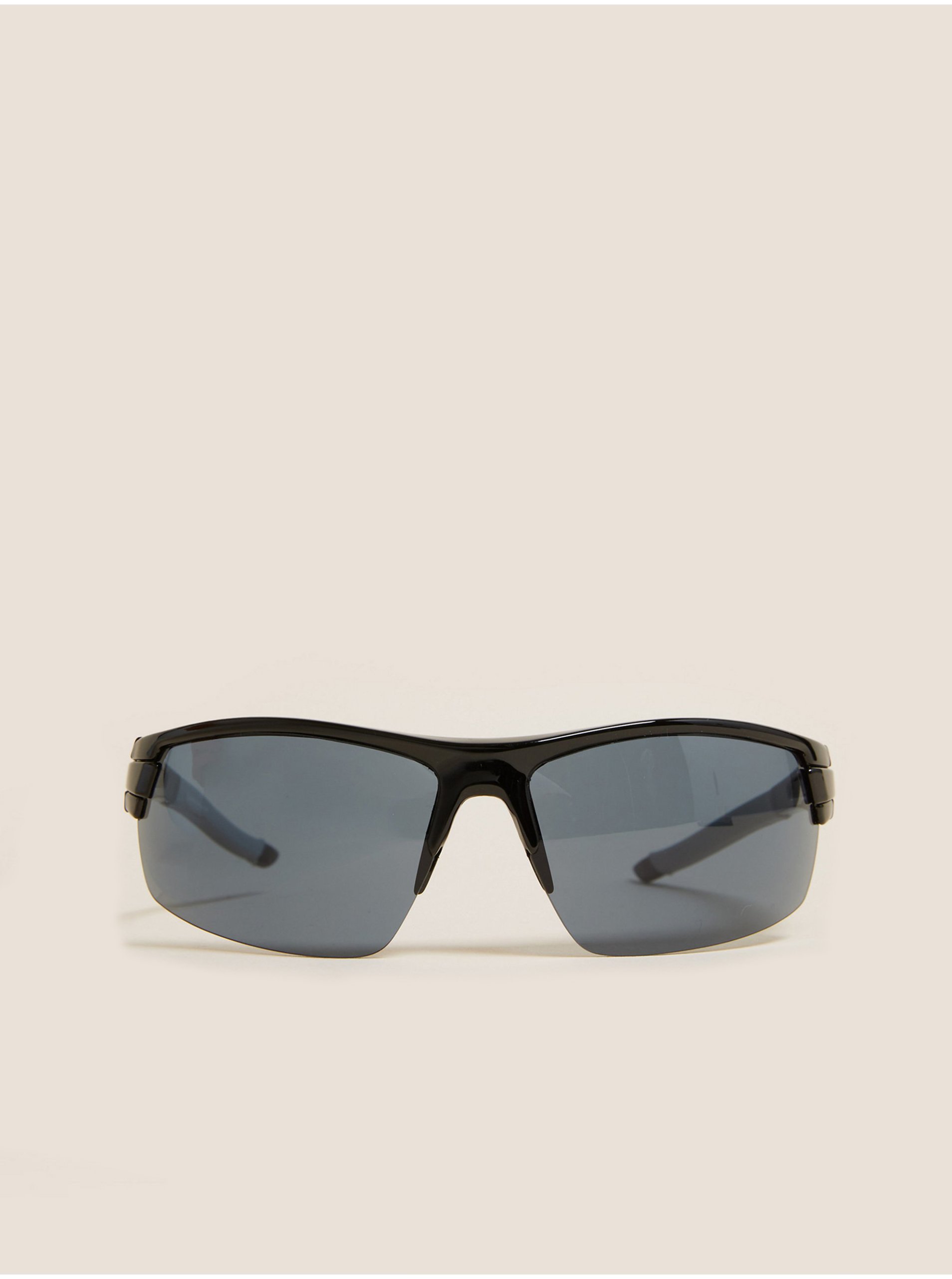Lacno Športové slnečné okuliare s ochranným faktorom UV 50+ Marks & Spencer čierna