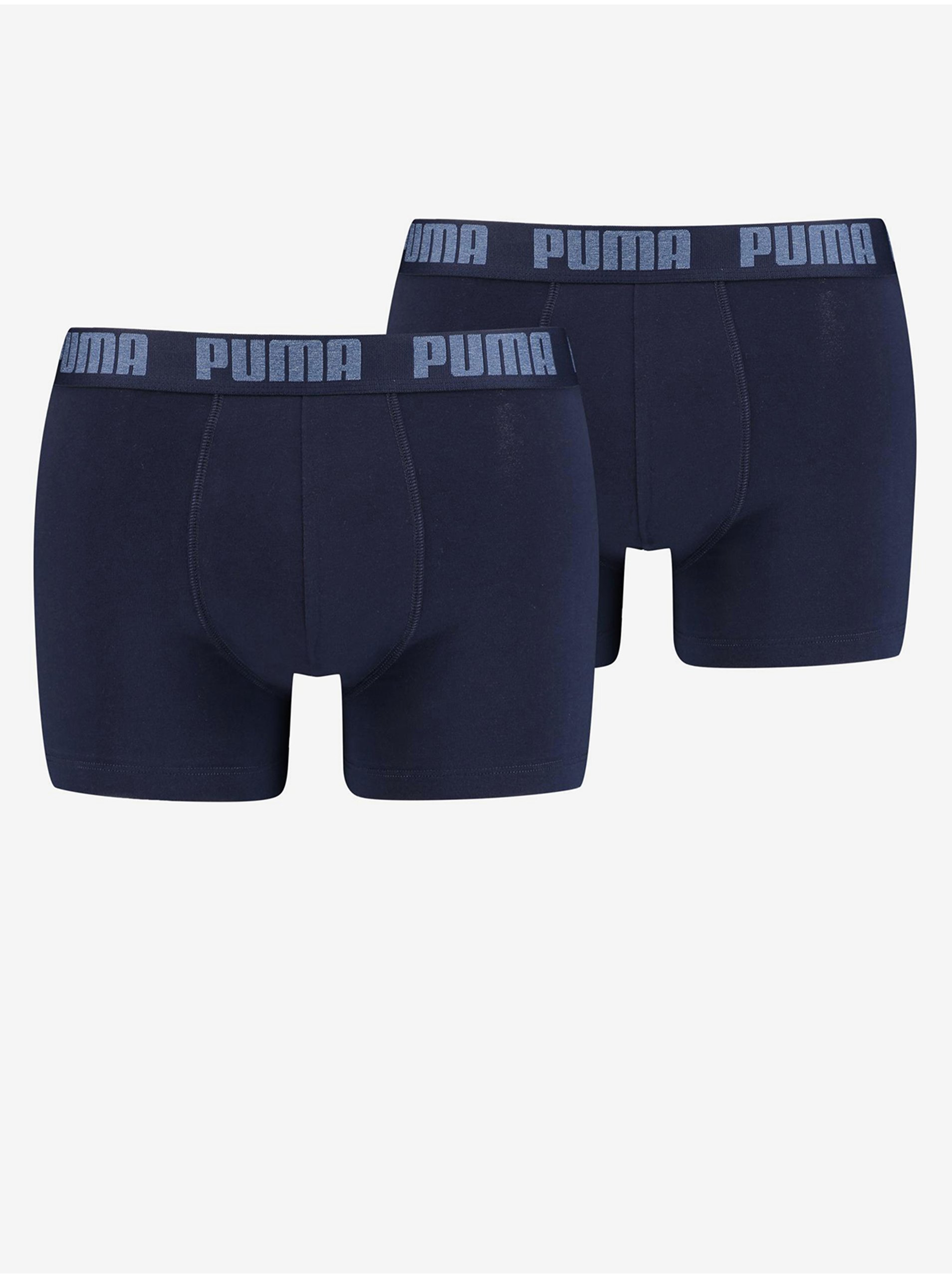 E-shop Sada dvou pánských boxerek v tmavě modré barvě Puma