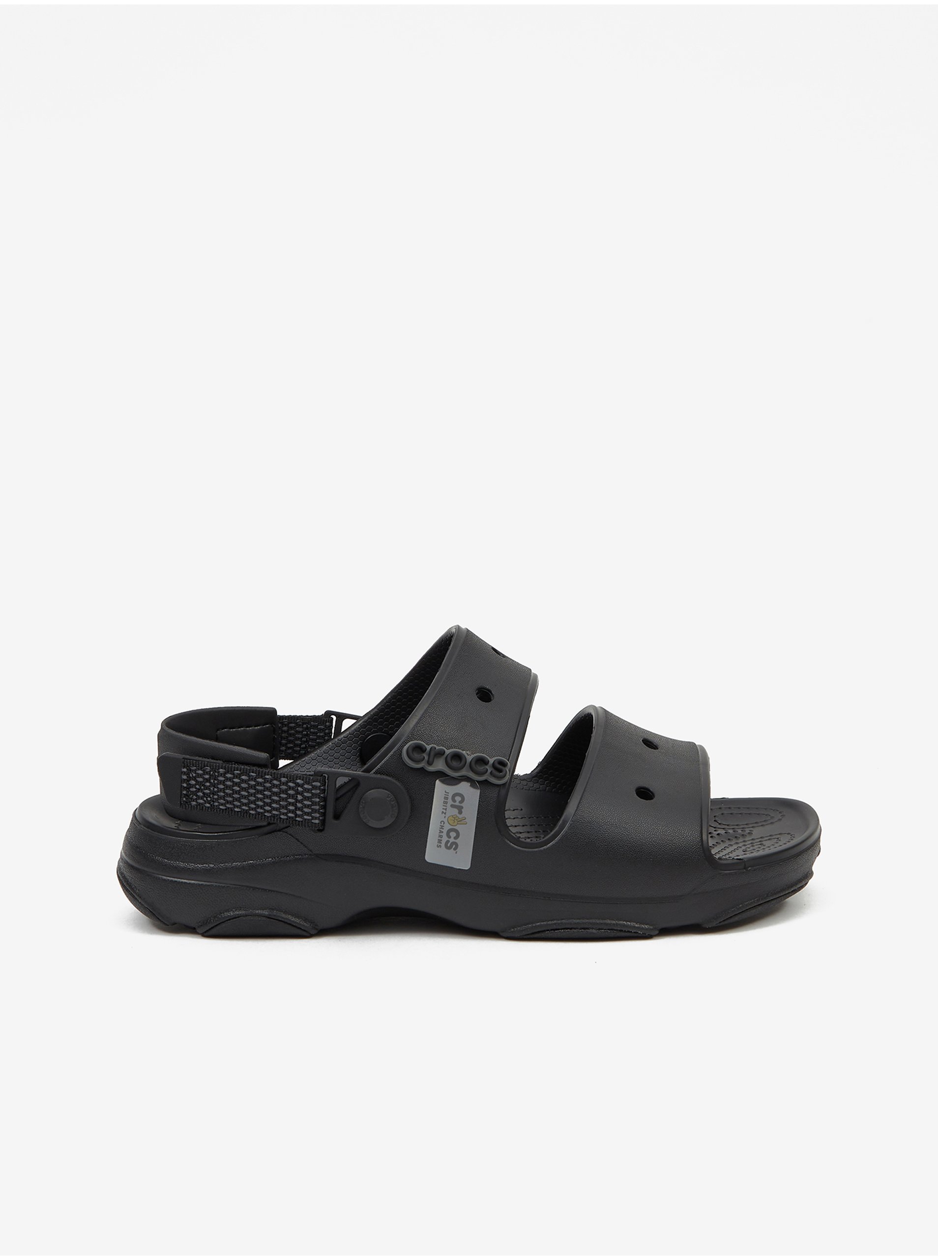 Lacno Čierne pánske sandále Crocs