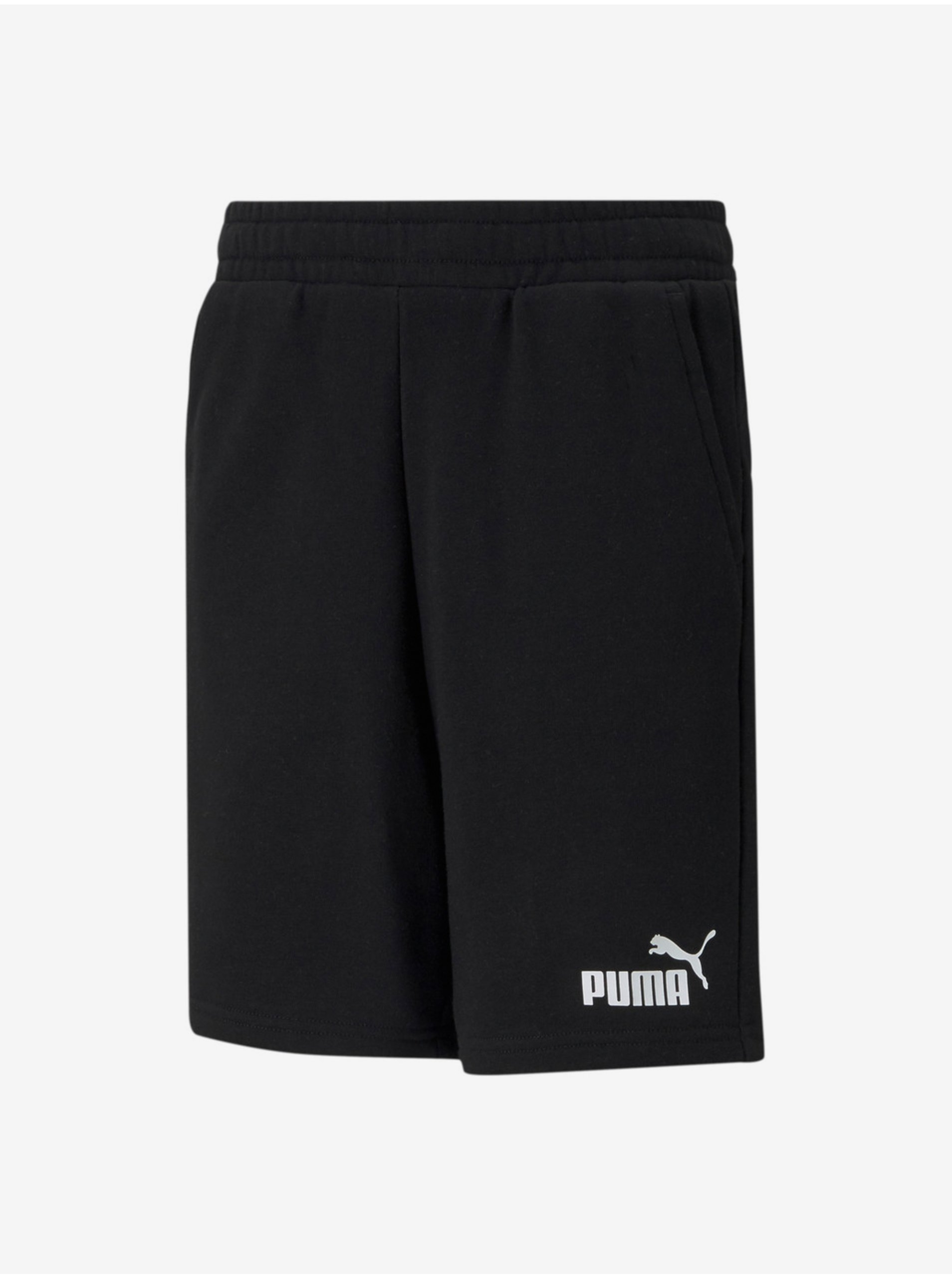 E-shop Černé klučičí kraťasy Puma