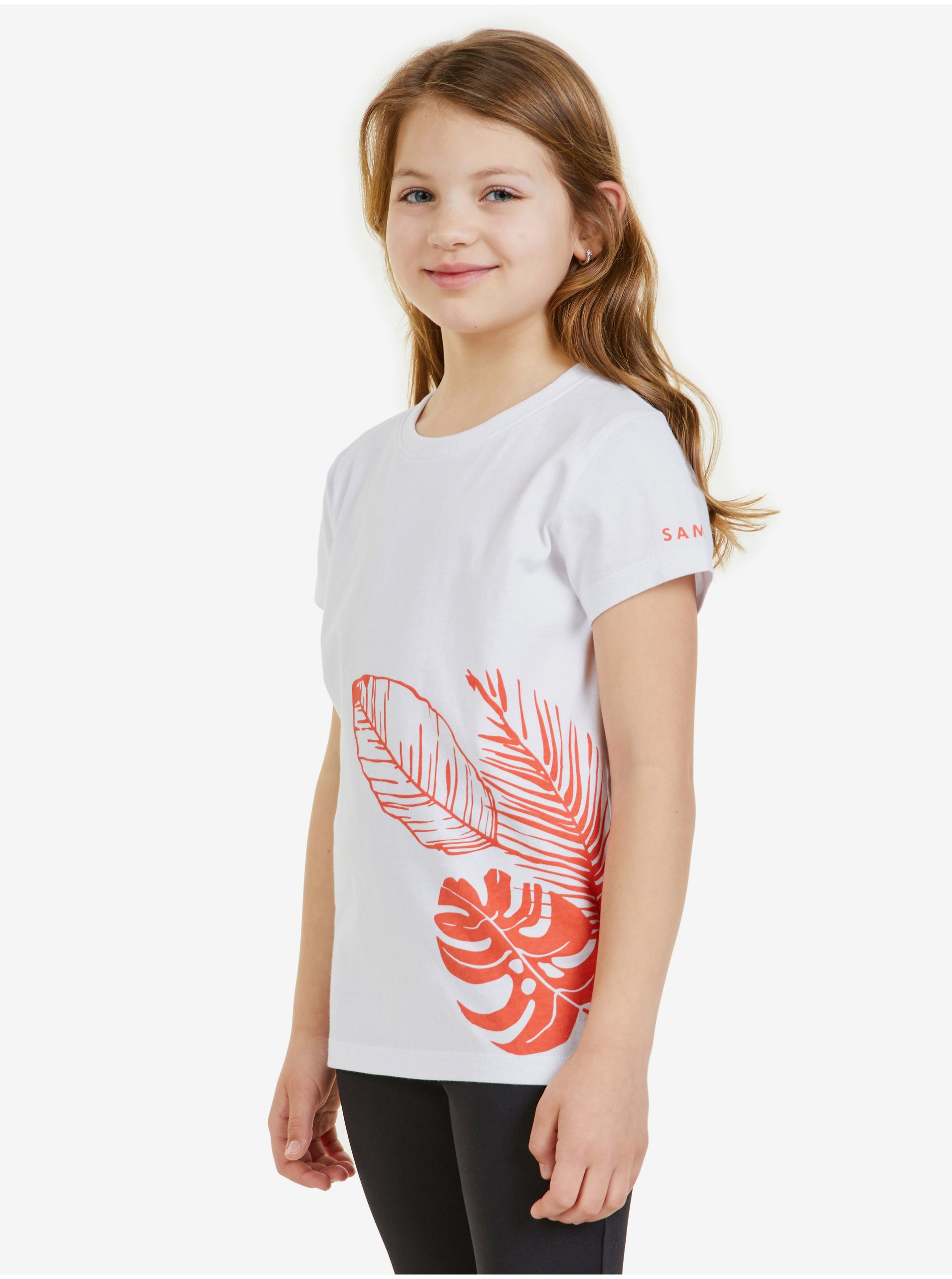 E-shop Biele dievčenské tričko SAM 73 Stephanie