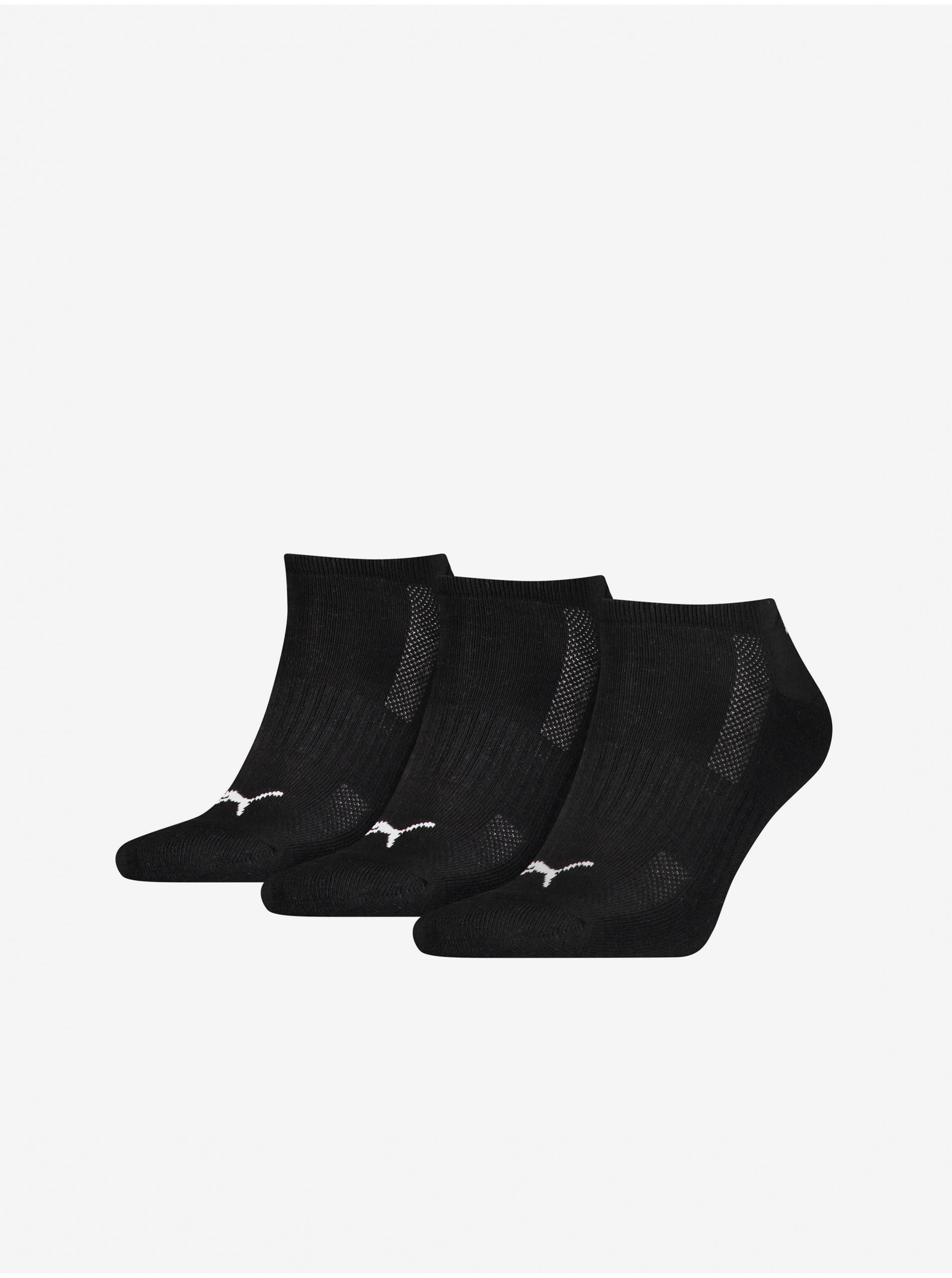 Lacno Ponožky pre mužov Puma - čierna