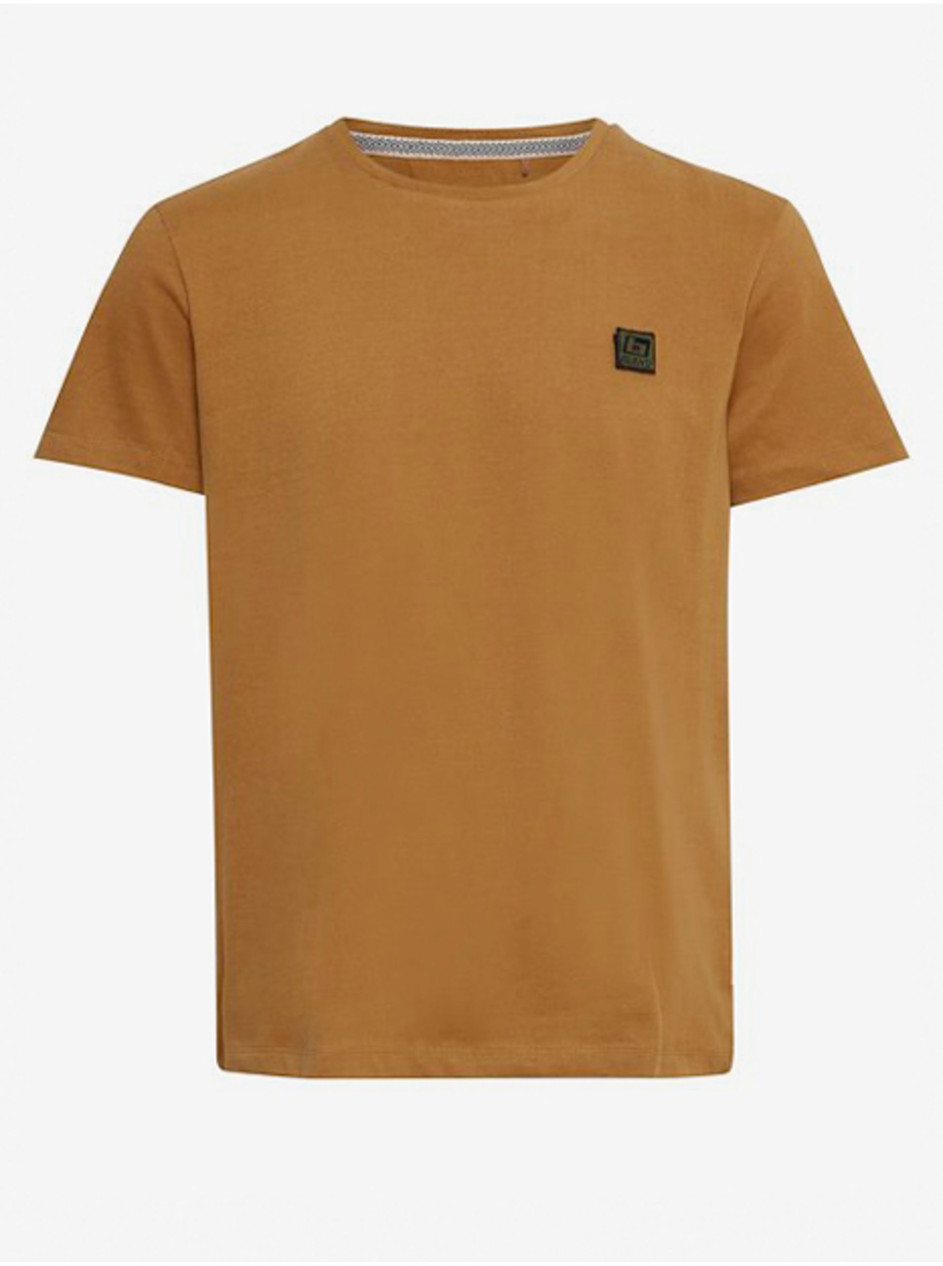 Lacno Hnedé tričko s krátkym rukávom Blend