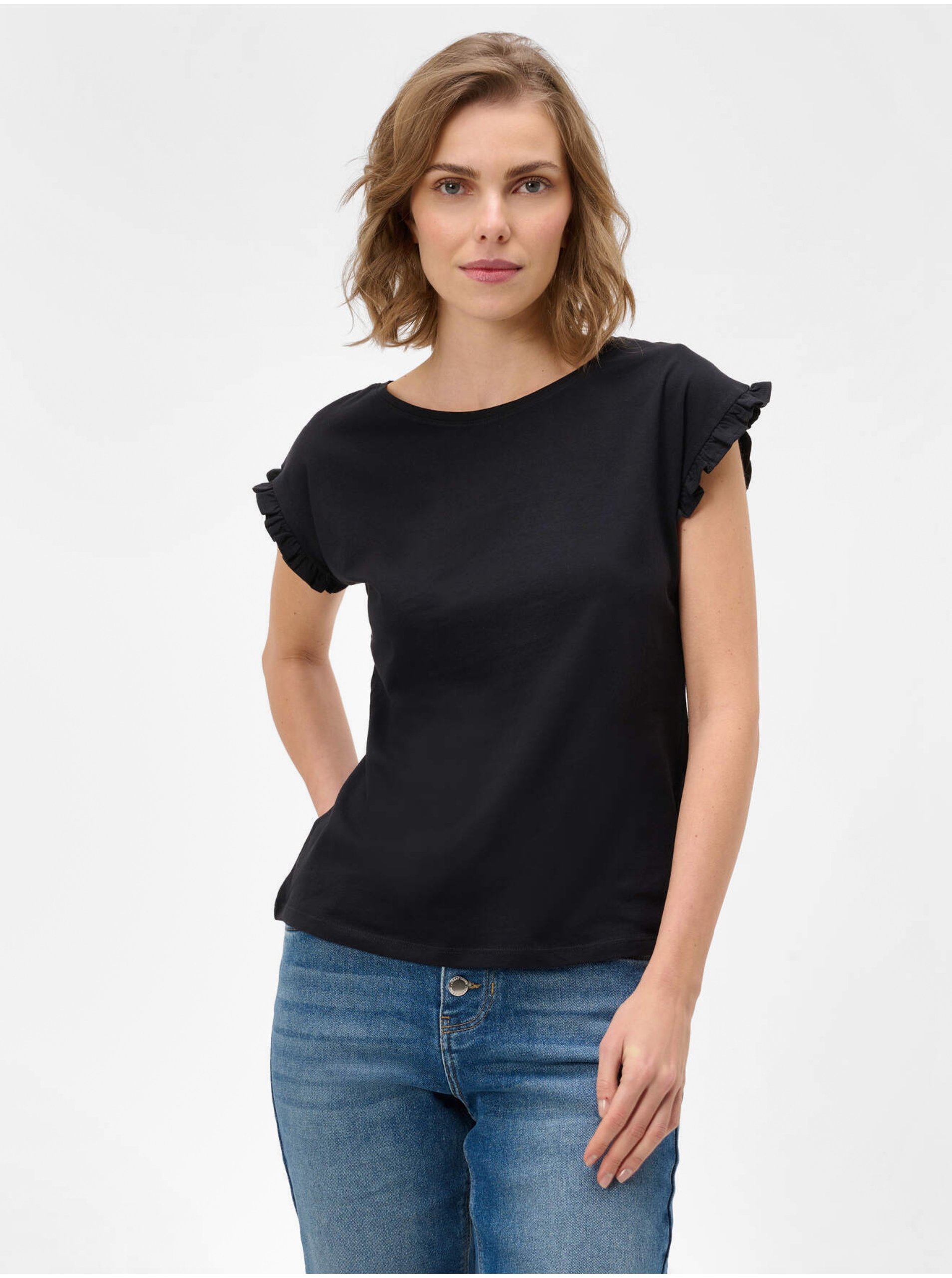 E-shop Černé tričko ORSAY