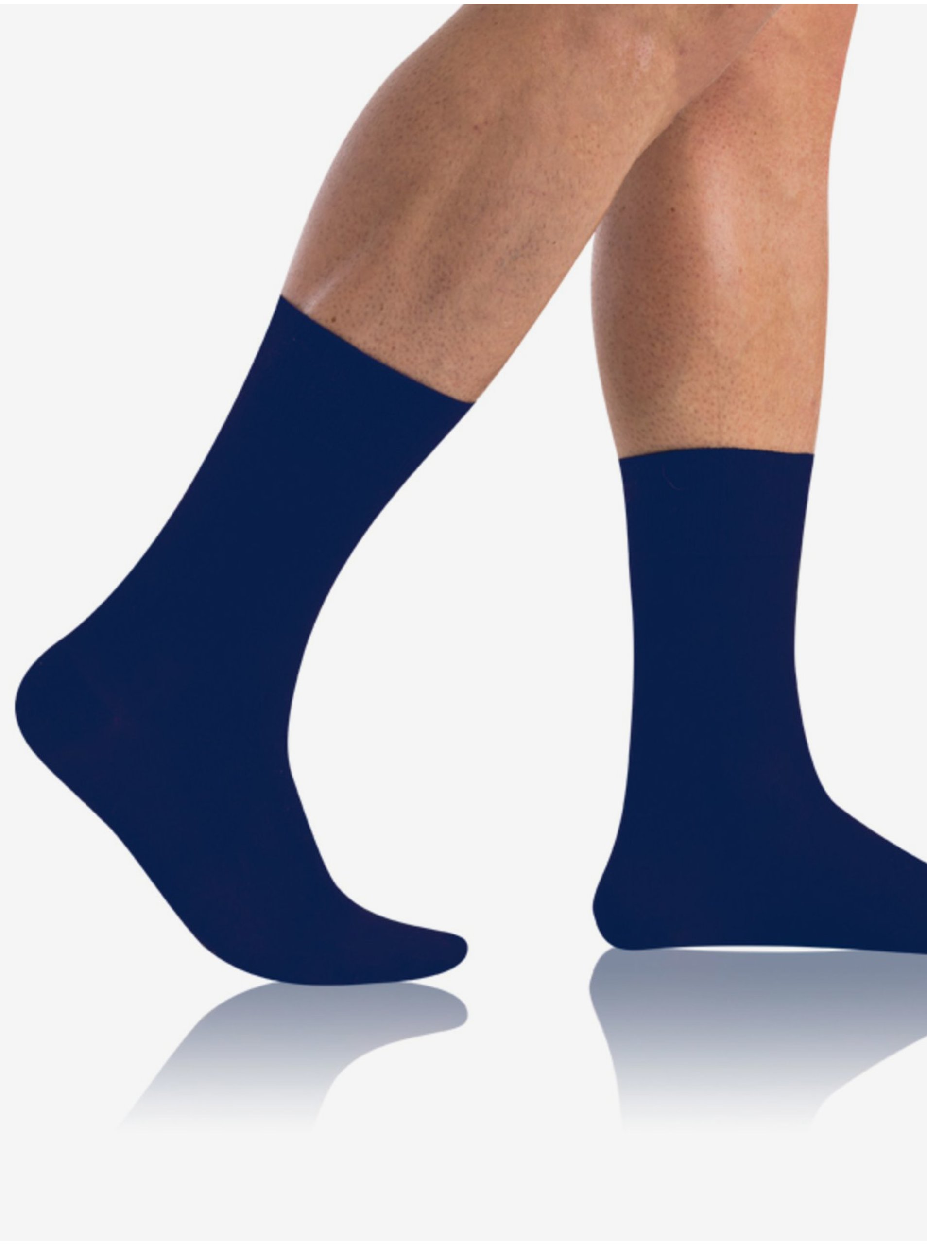 E-shop Tmavě modré pánské ponožky Bellinda BAMBUS COMFORT SOCKS