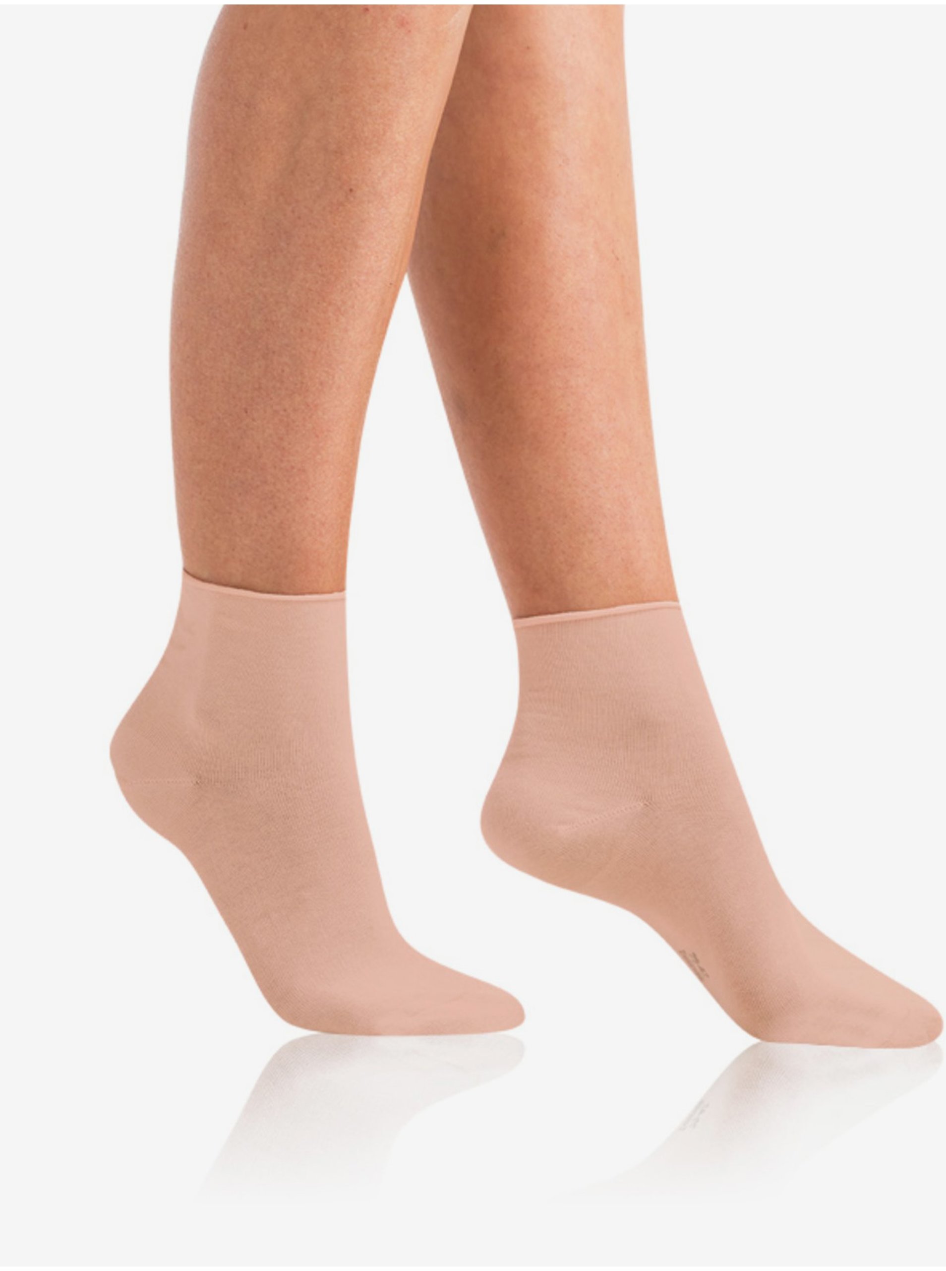 E-shop Růžové dámské ponožky Bellinda GREEN ECOSMART COMFORT SOCKS